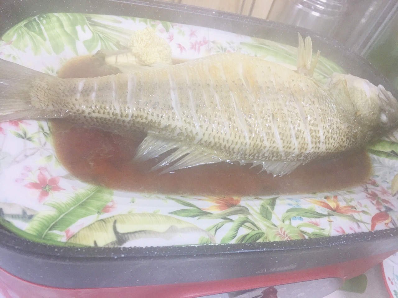 蒸鲈鱼
