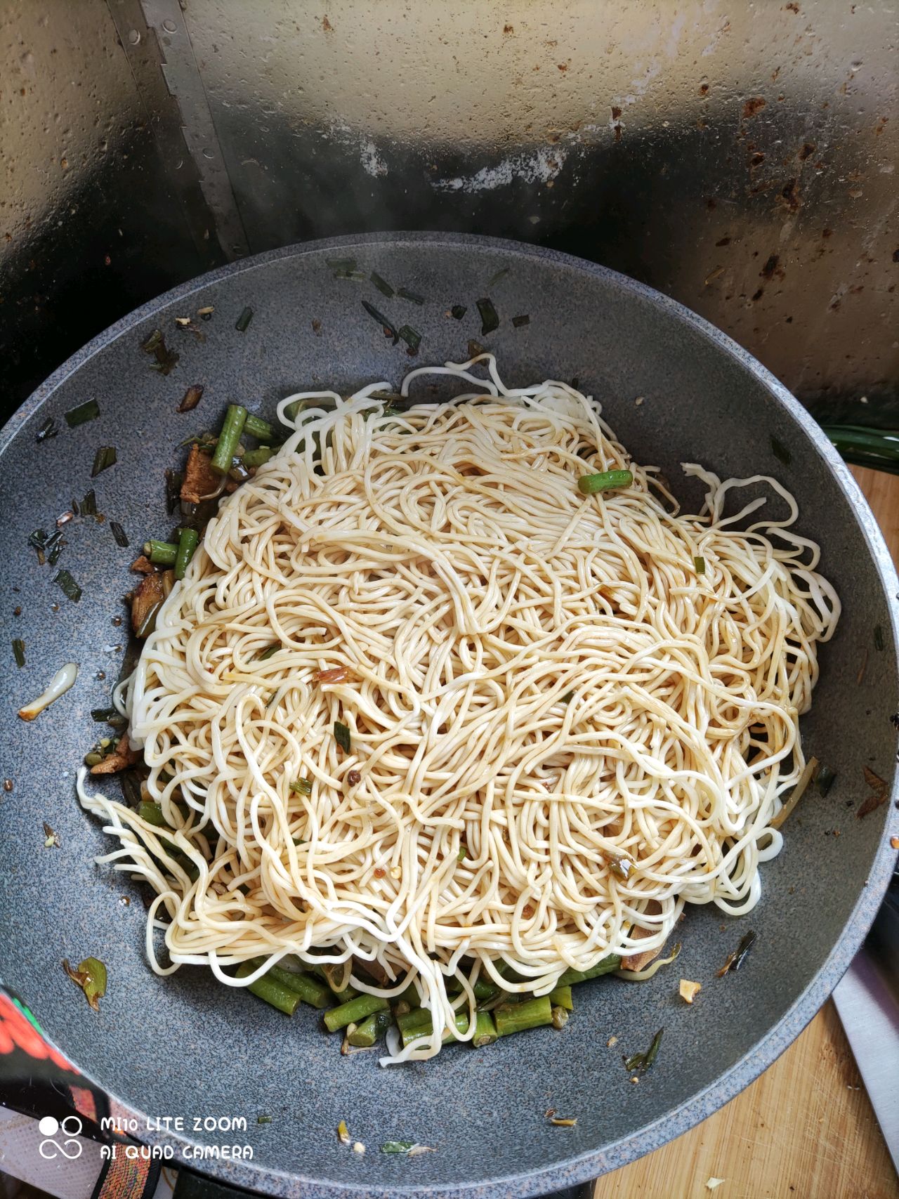 蒸面条