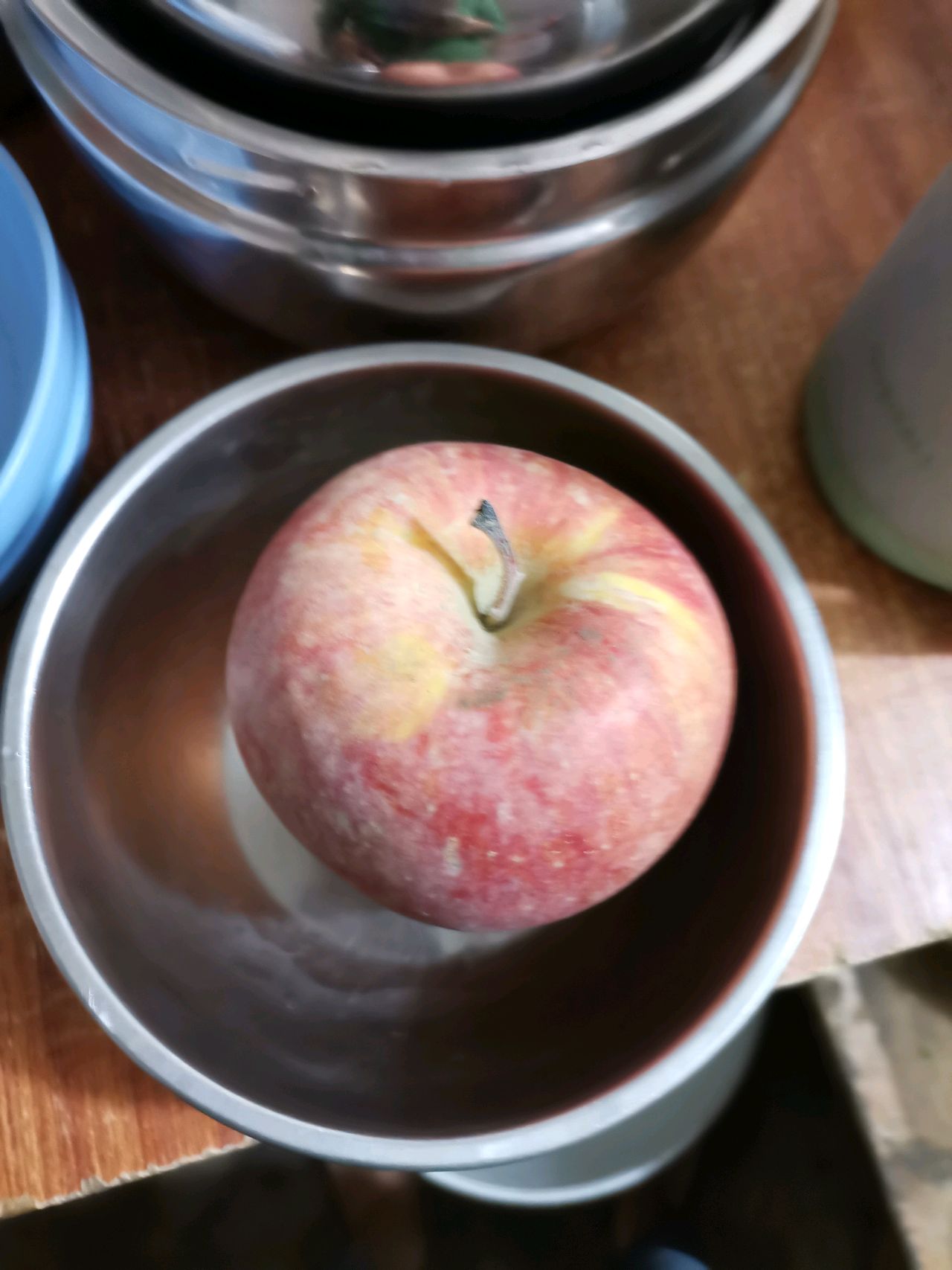 蒸苹果