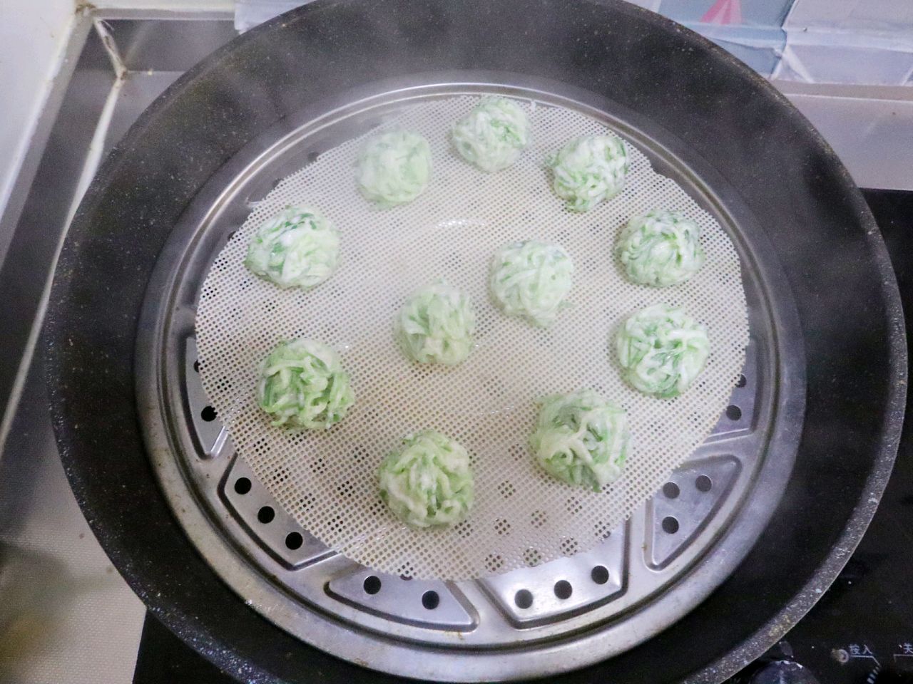 蒸青萝卜丸子❤️营养健康不上火