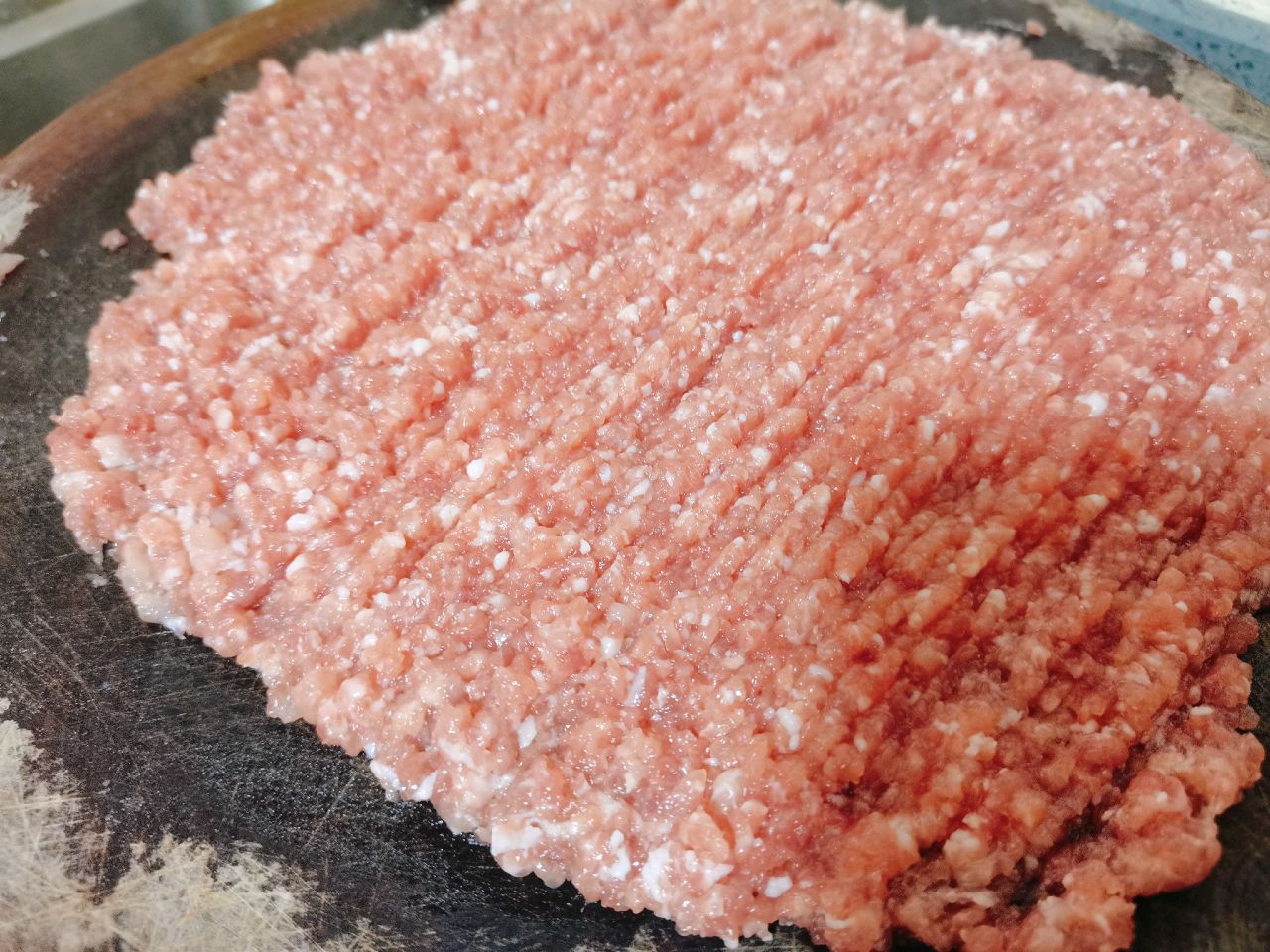 蒸肉饼