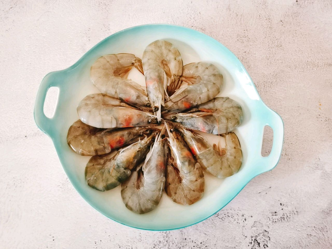 蒸蒸日上！十全十美！花开富贵虾