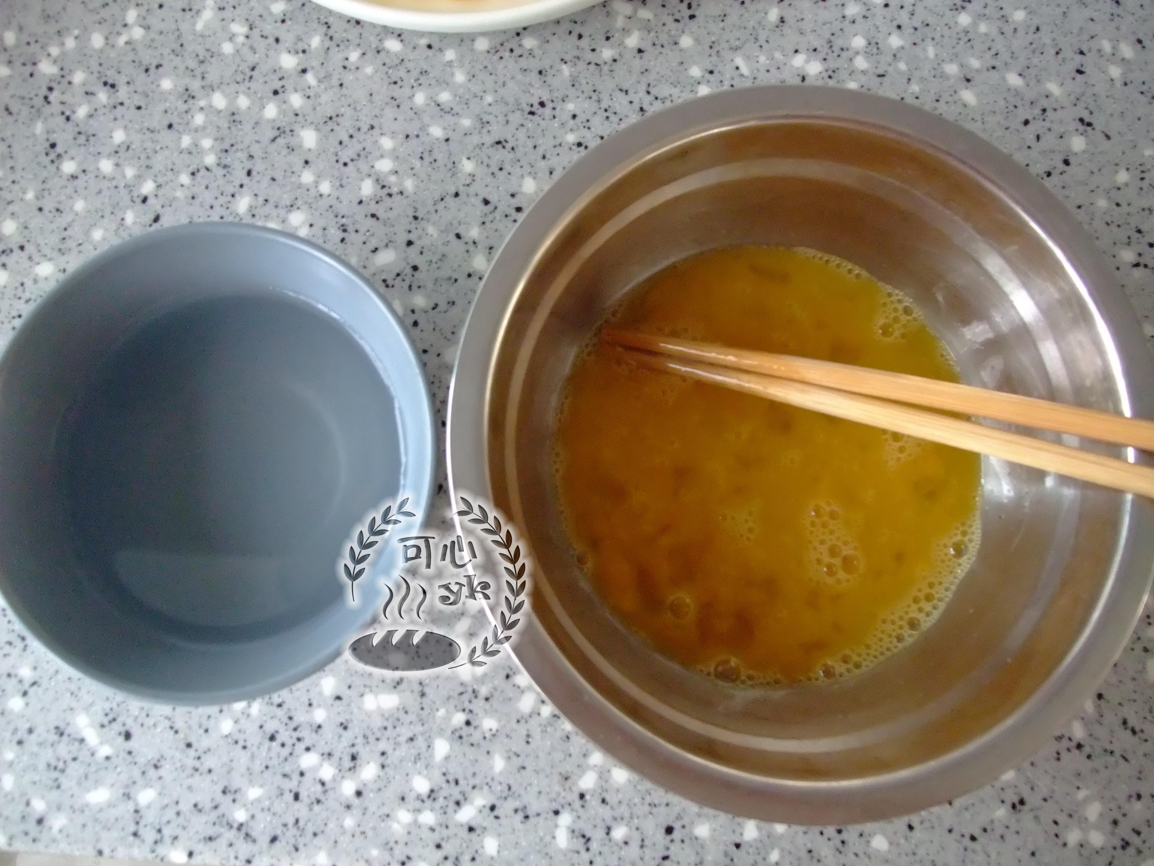 蒸蒸日上---虾仁豆腐蒸蛋