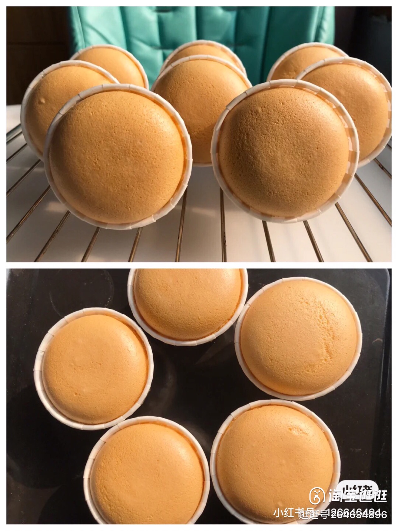 纸杯蛋糕不开裂，不回缩的秘诀