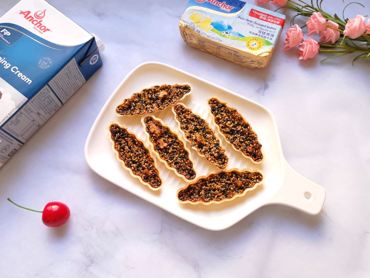 芝麻核桃糯米船