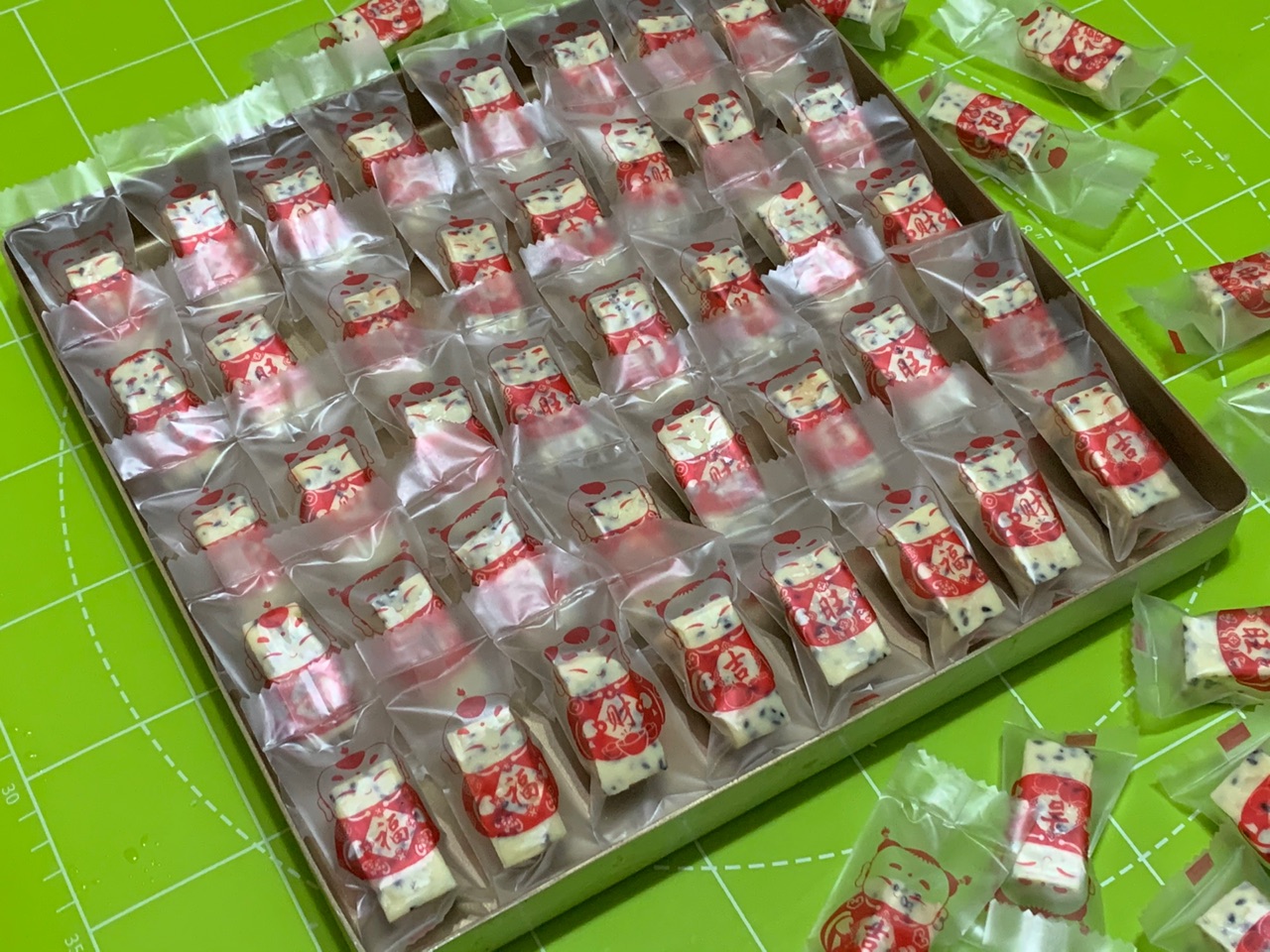 芝麻花生牛轧糖
