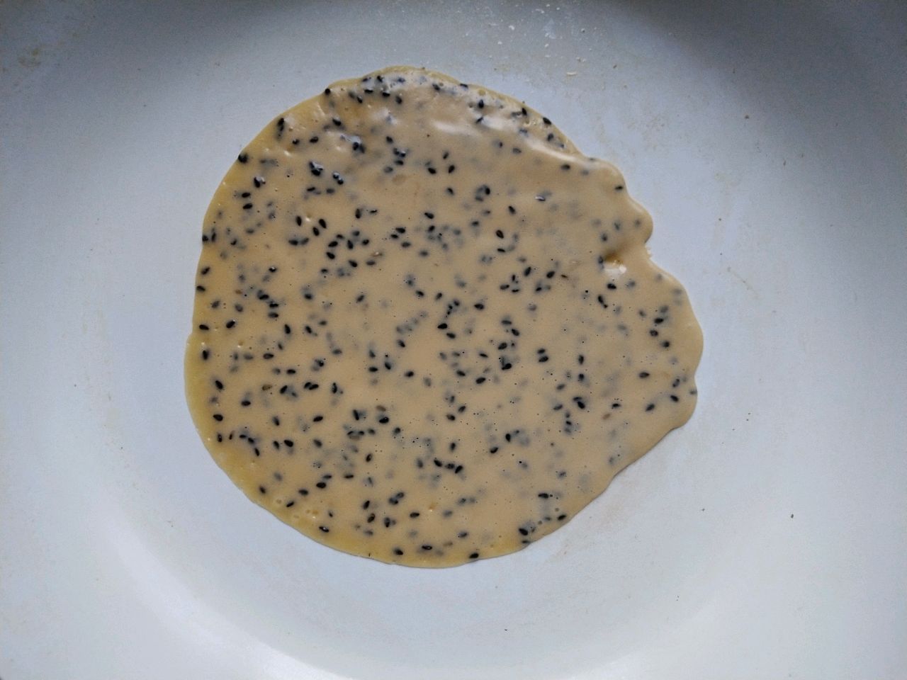 芝麻鸡蛋卷