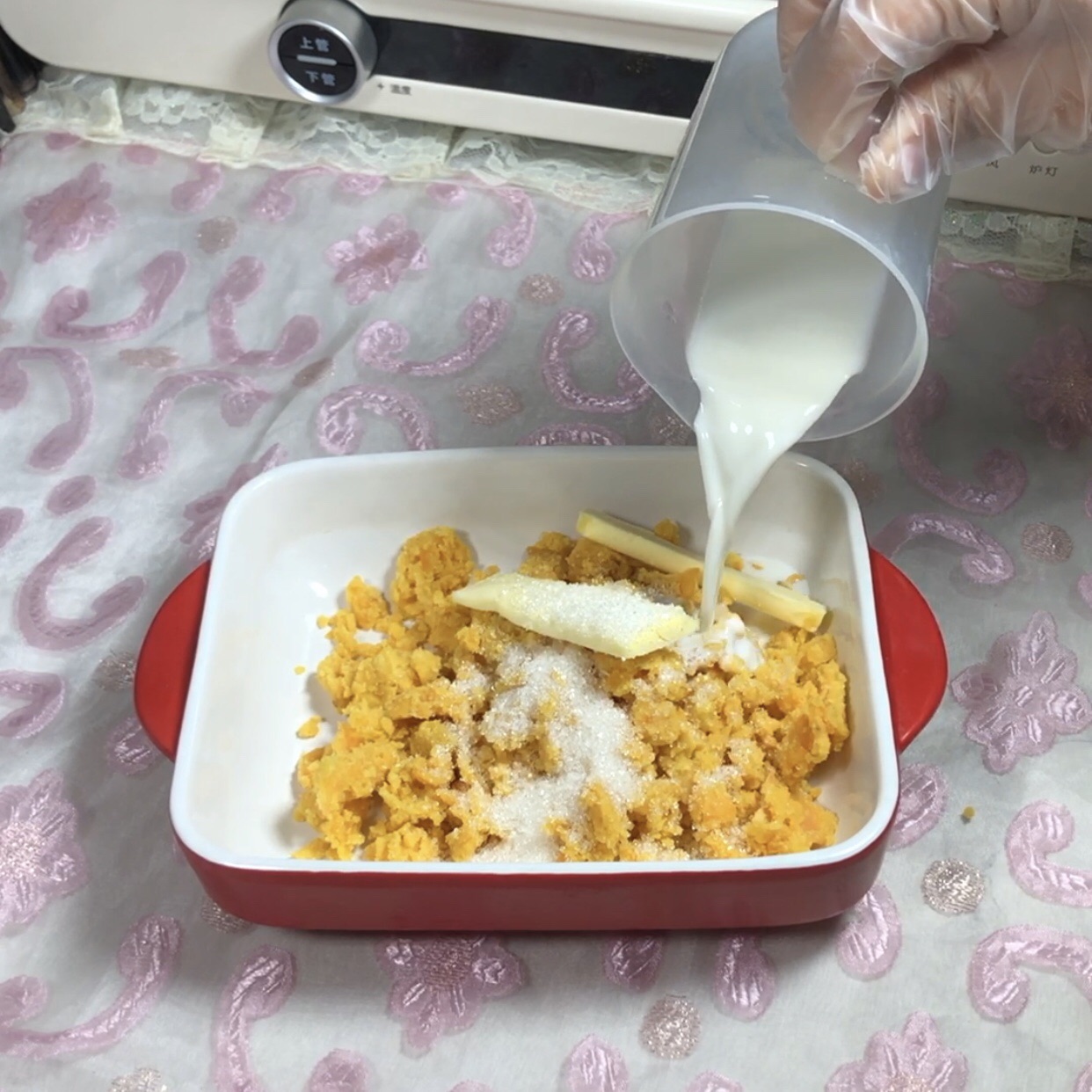 芝士焗红薯