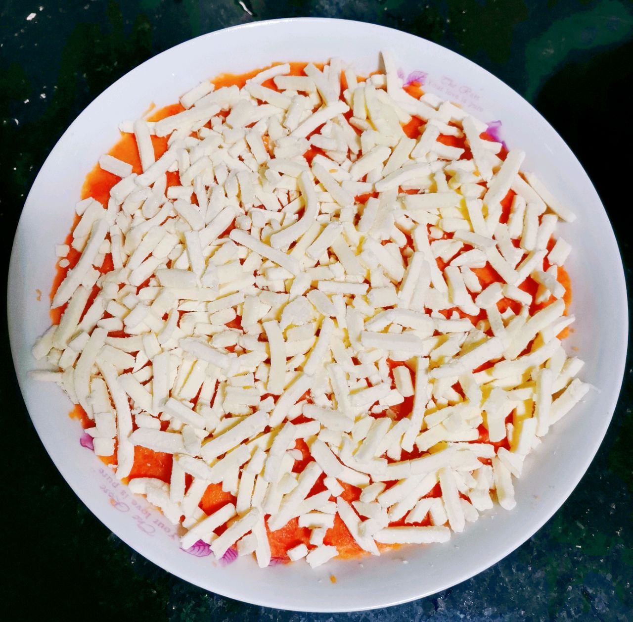 芝士焗红薯（微波炉）