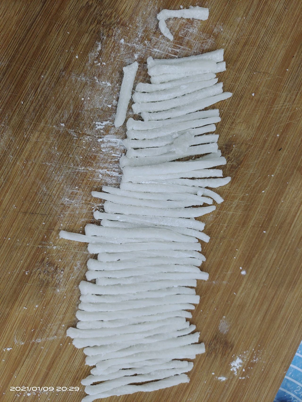 制作Q弹手工米粉