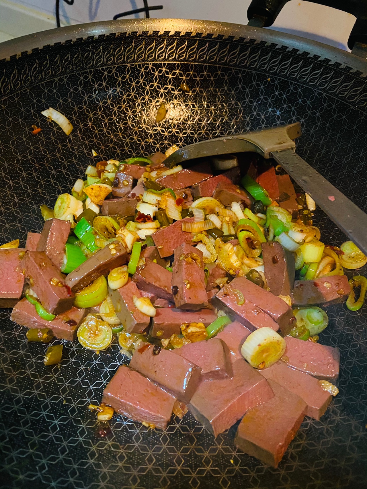重庆江湖菜之泡椒鸭血