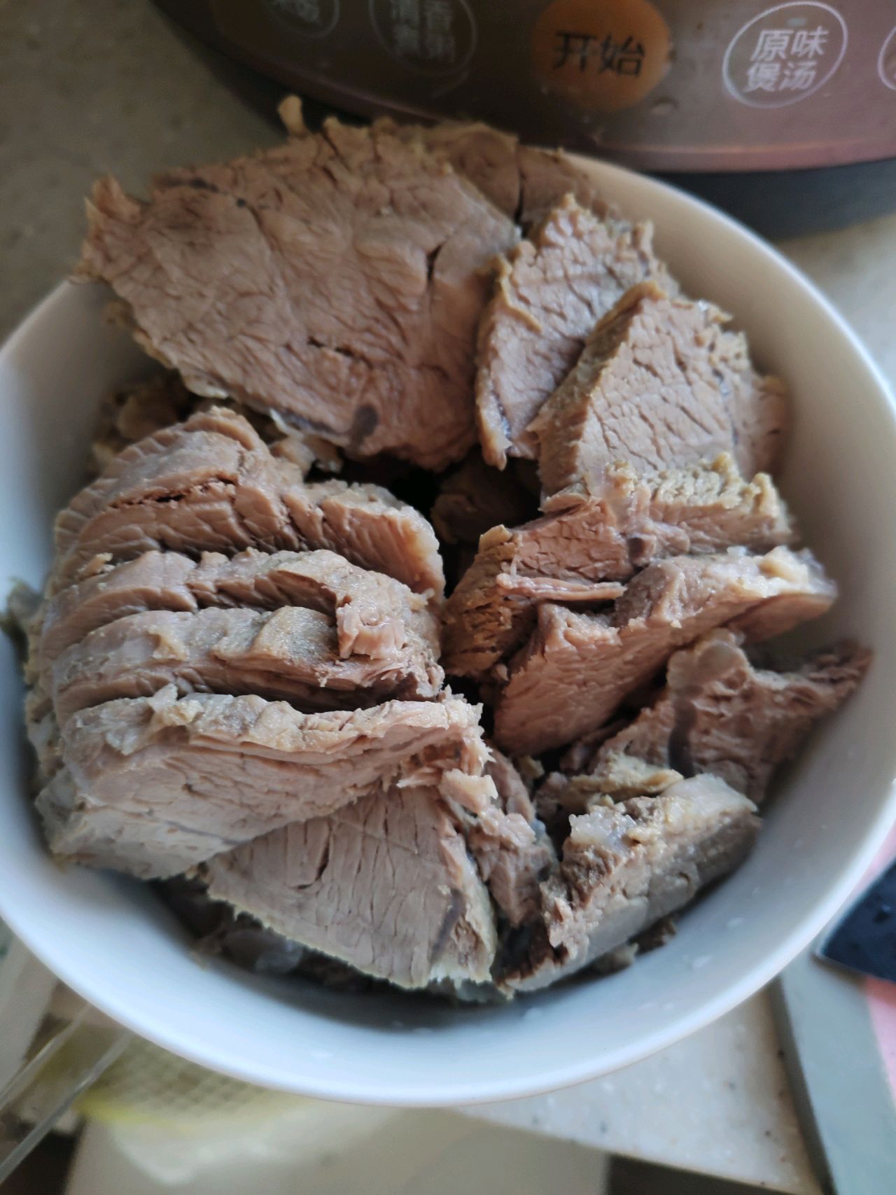 中式卤牛腱和西式炖牛肉