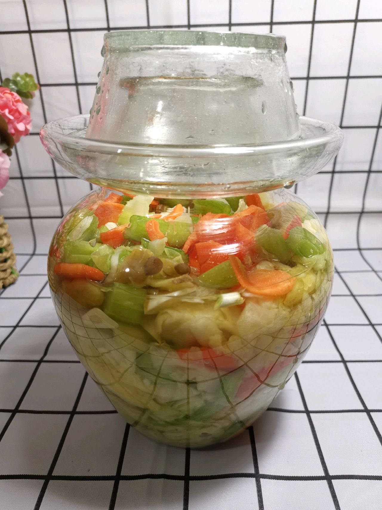 粥的好搭档~~酸酸甜甜泡菜