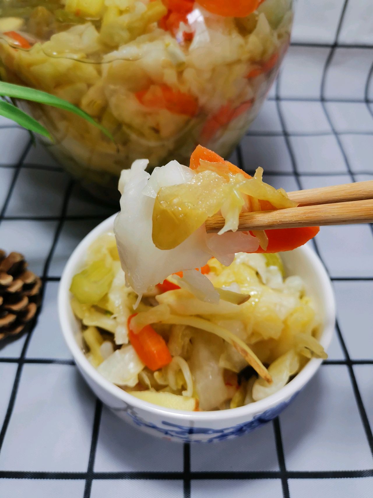 粥的好搭档~~酸酸甜甜泡菜