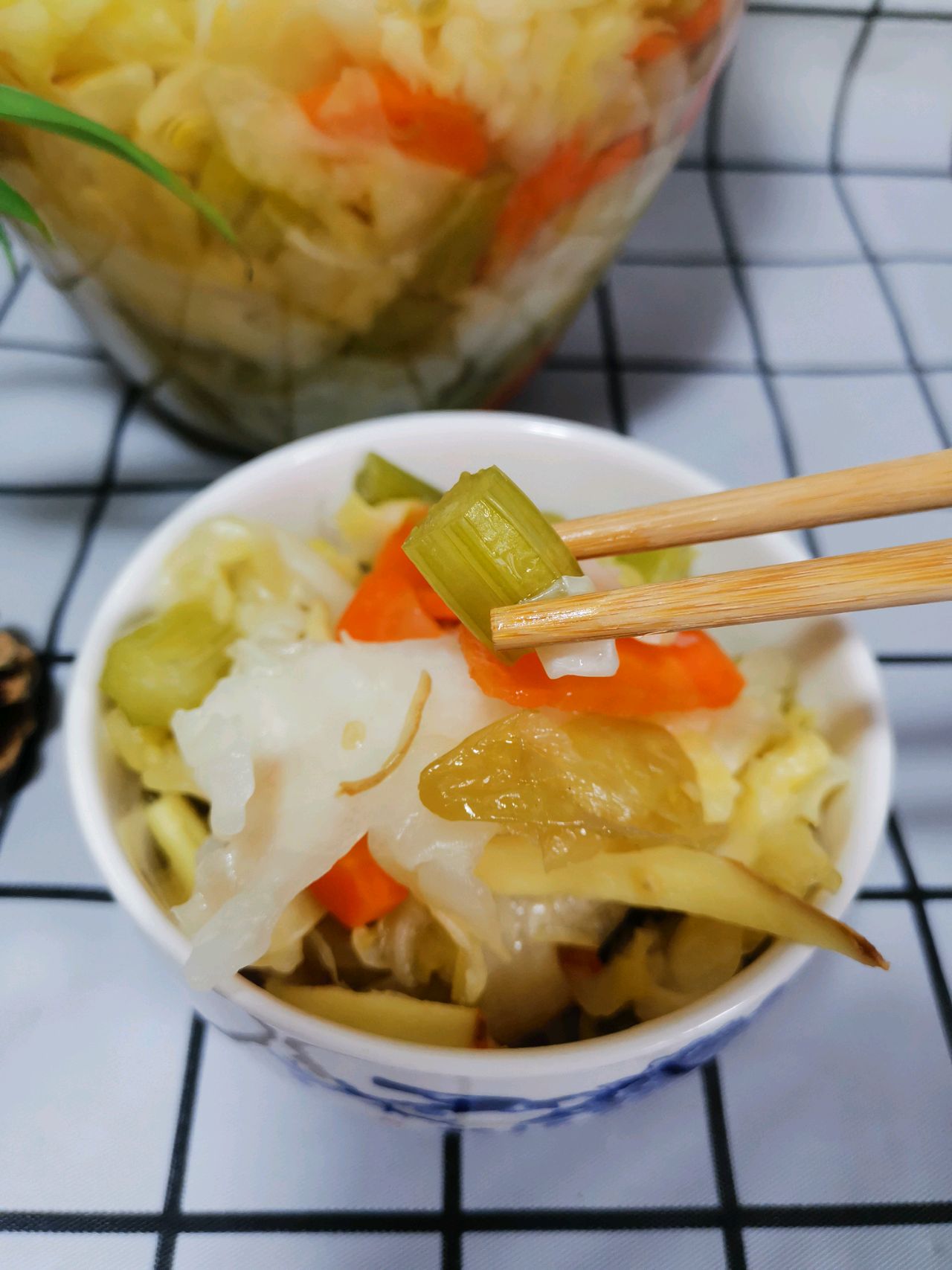 粥的好搭档~~酸酸甜甜泡菜