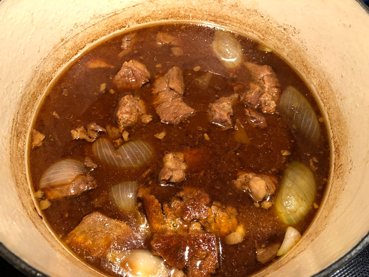 柱侯陈皮炆牛肉