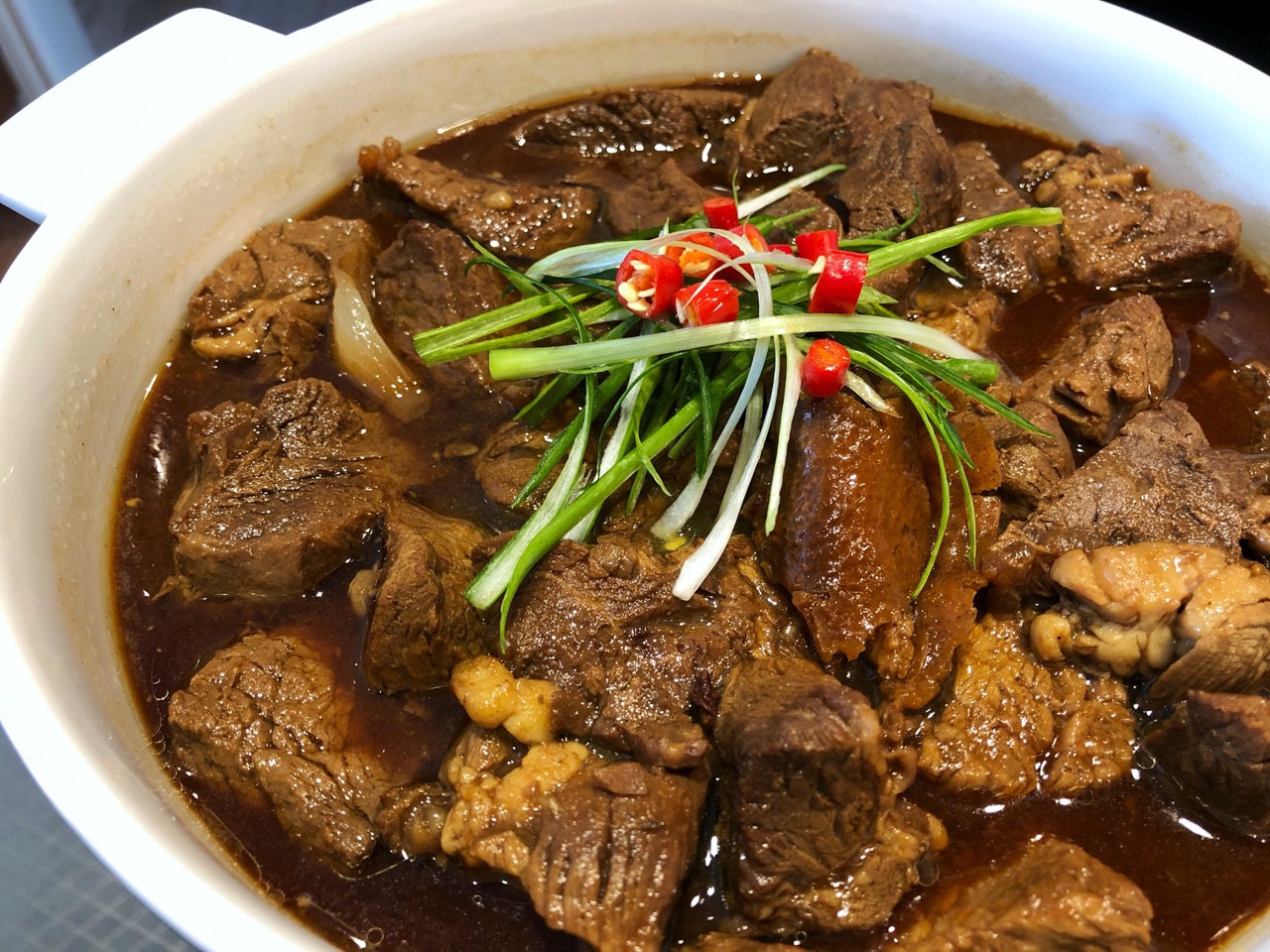 柱侯陈皮炆牛肉