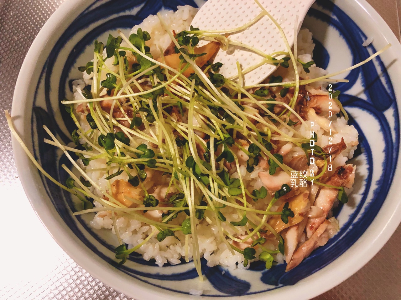竹荚鱼豆苗散寿司