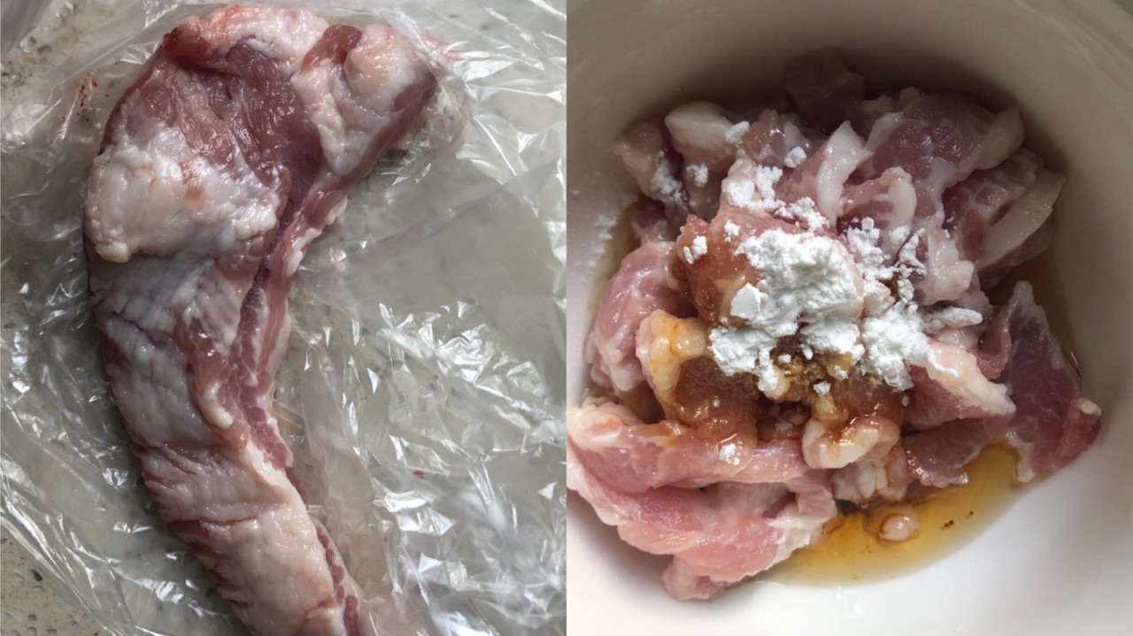 猪颈肉炒木耳