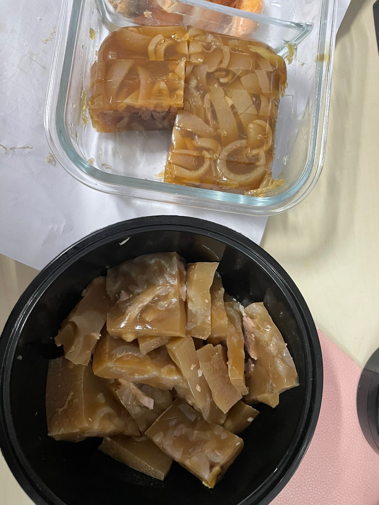 猪皮冻