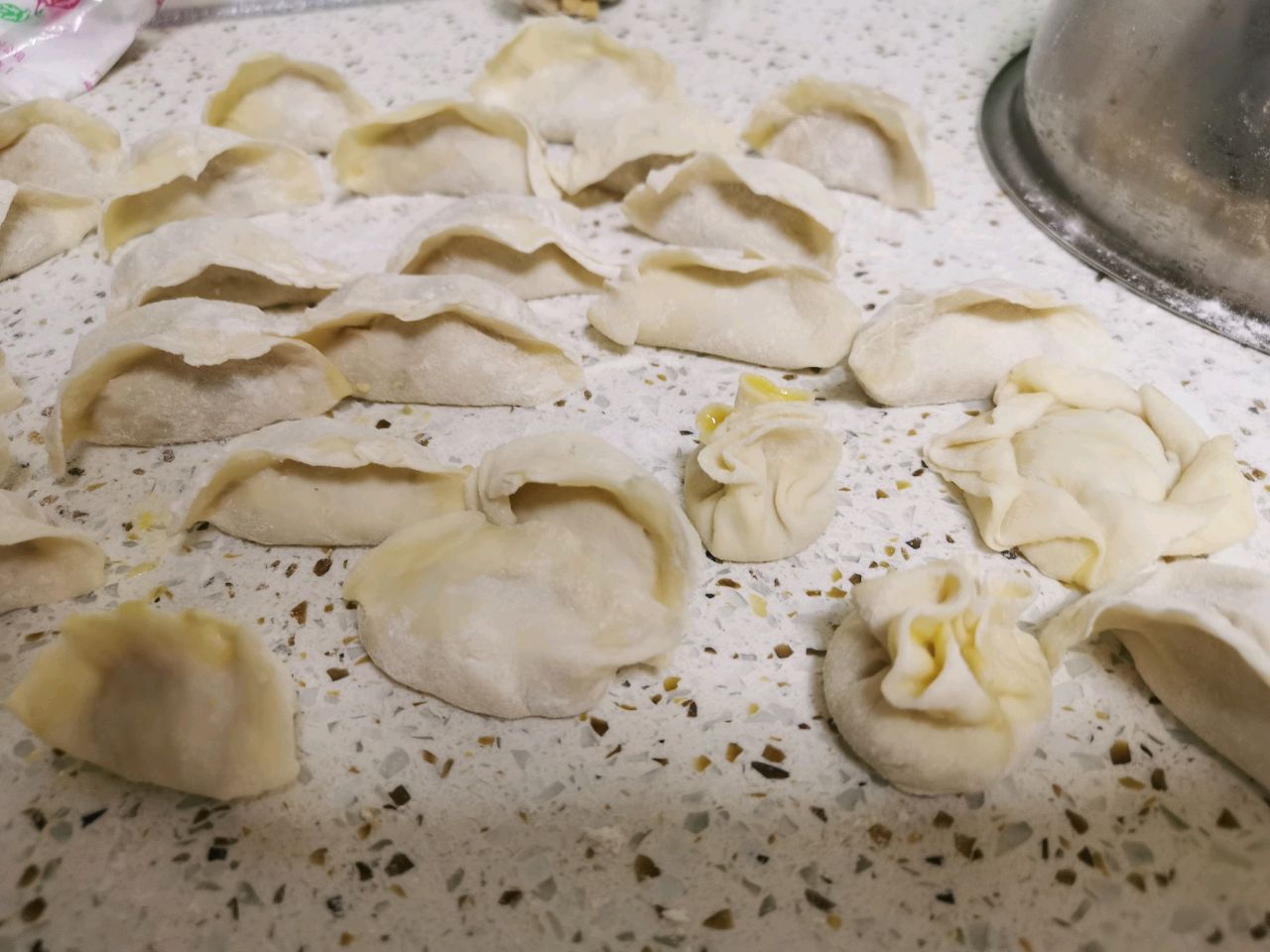 猪肉白菜大葱饺子