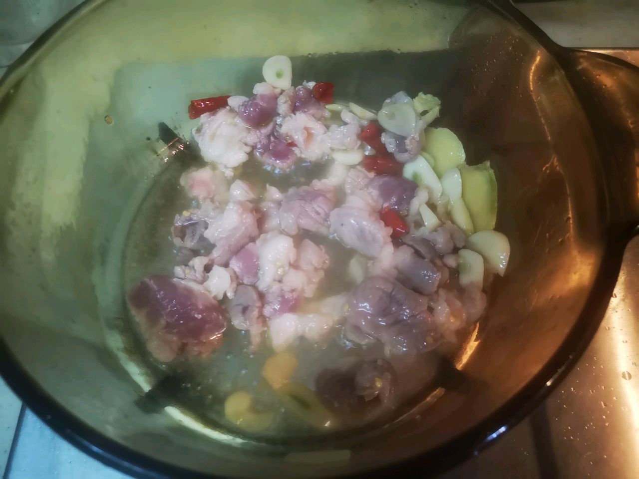 猪肉白菜豆腐煲