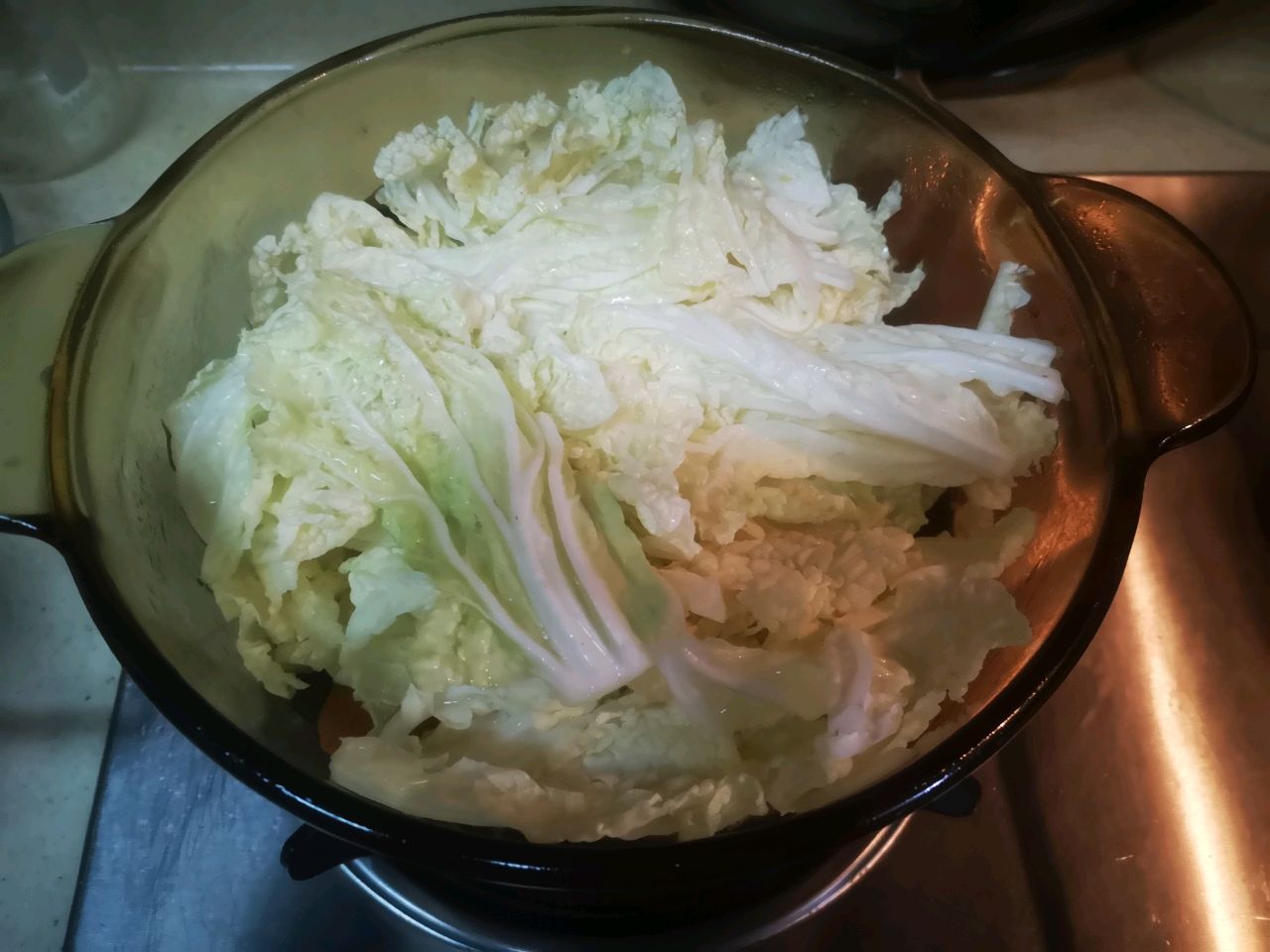猪肉白菜豆腐煲