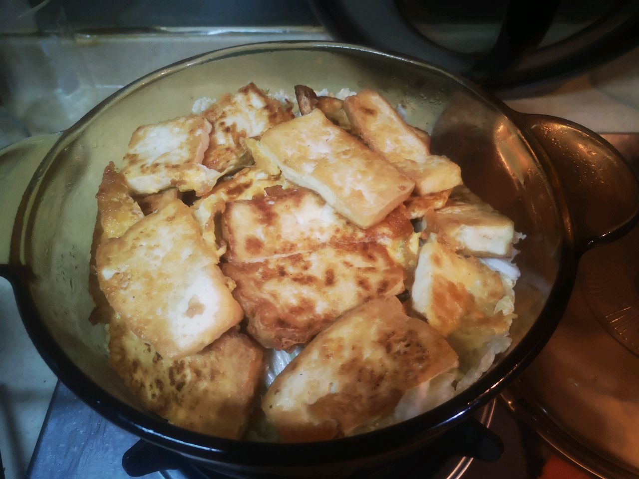 猪肉白菜豆腐煲
