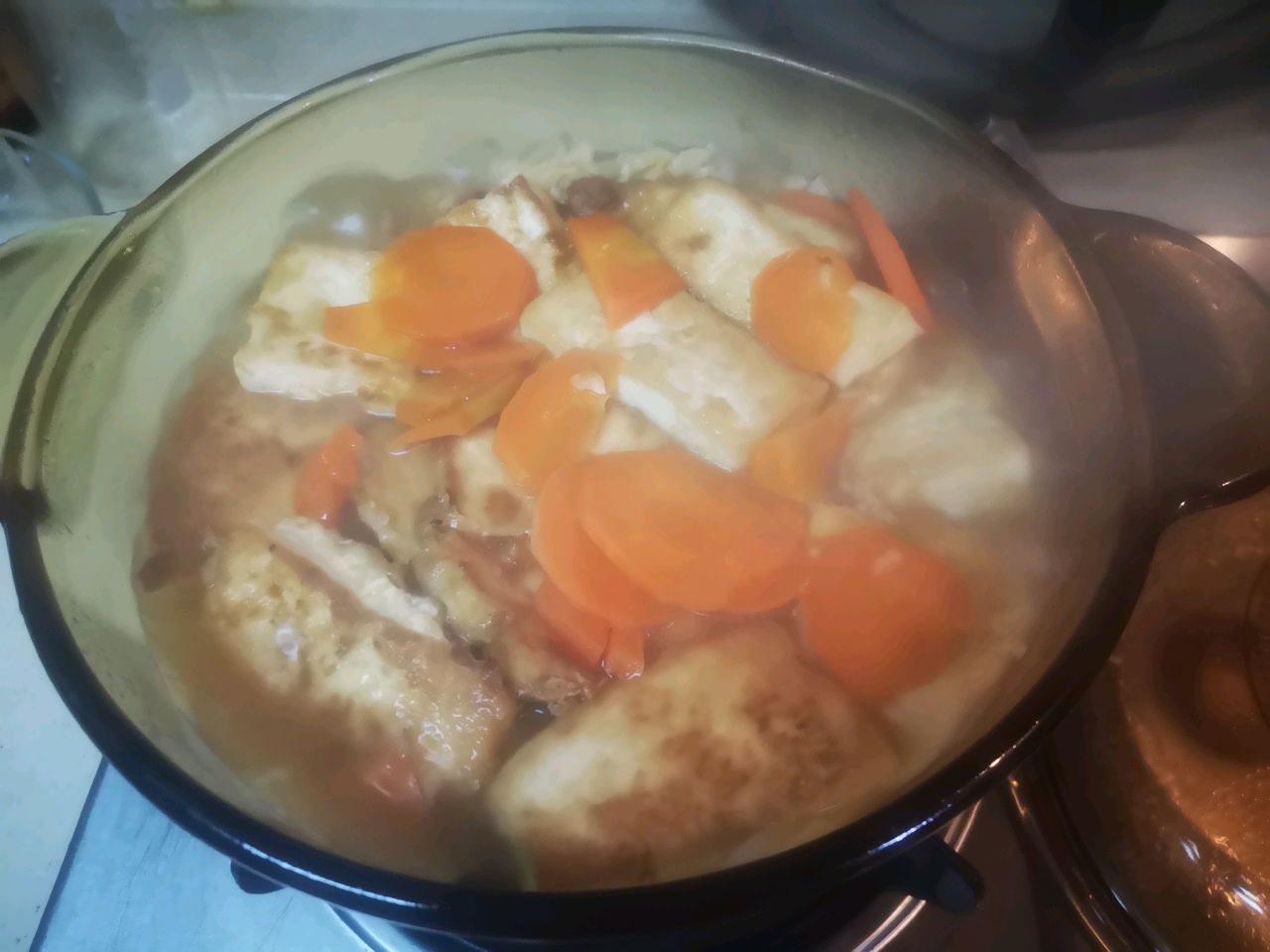 猪肉白菜豆腐煲