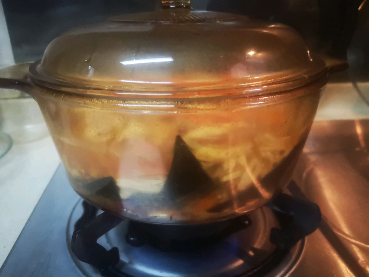 猪肉白菜豆腐煲