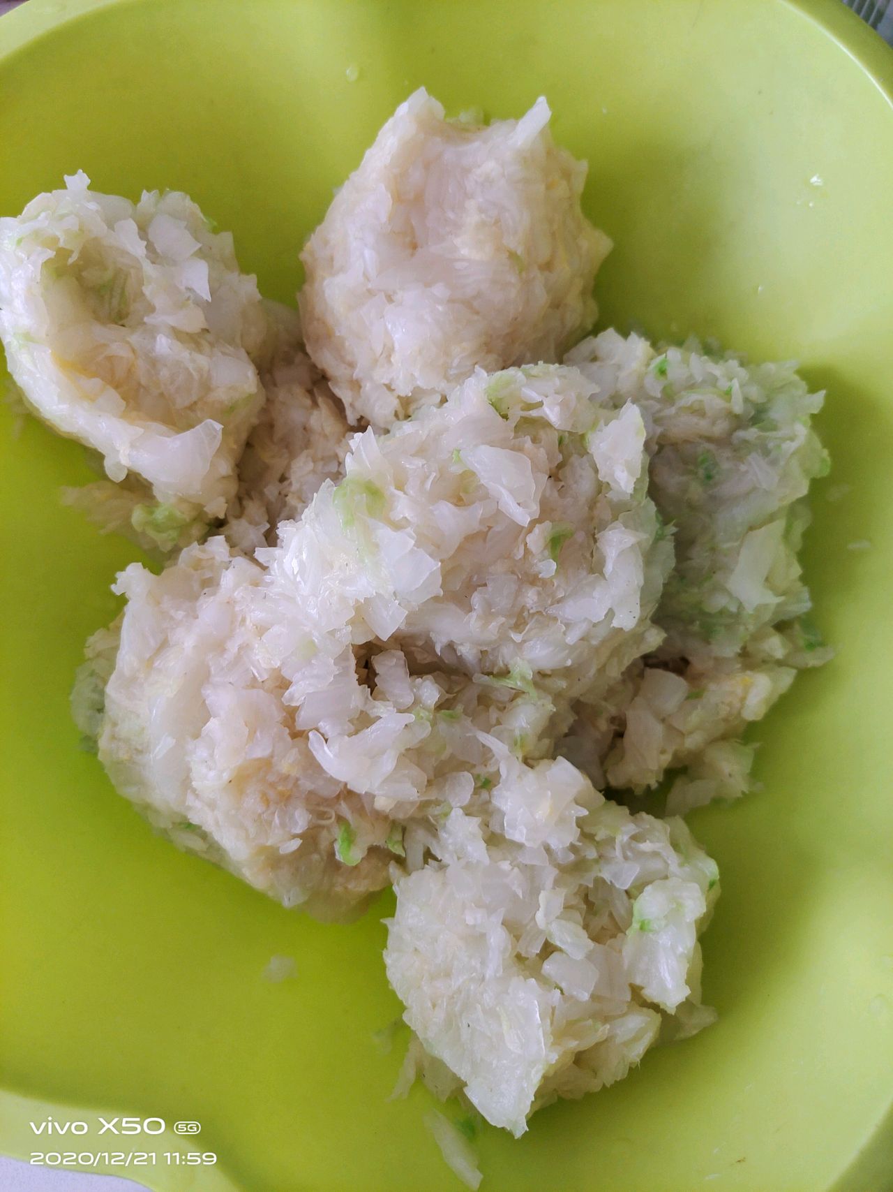 猪肉白菜虾仁饺子
