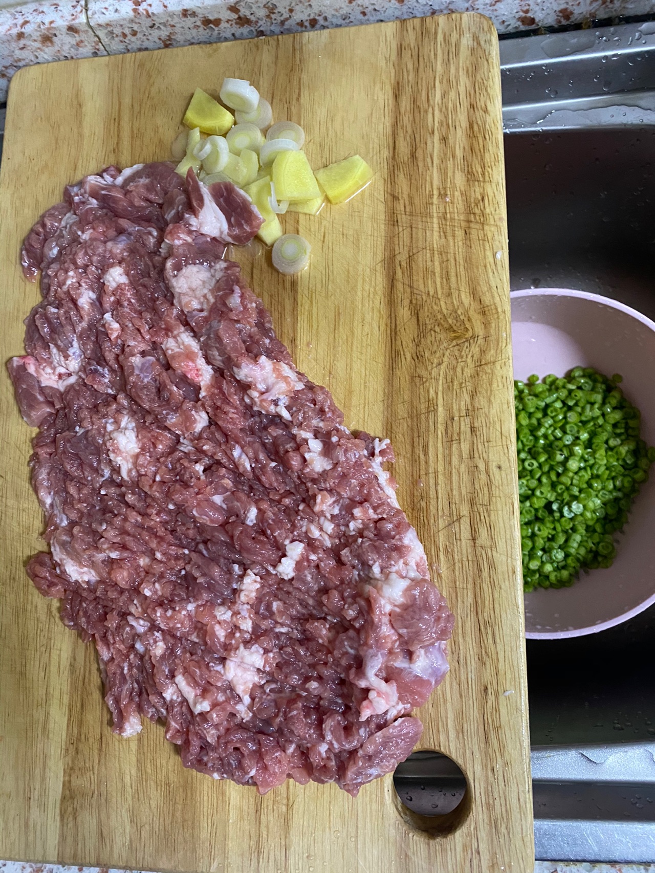 猪肉豆角水饺