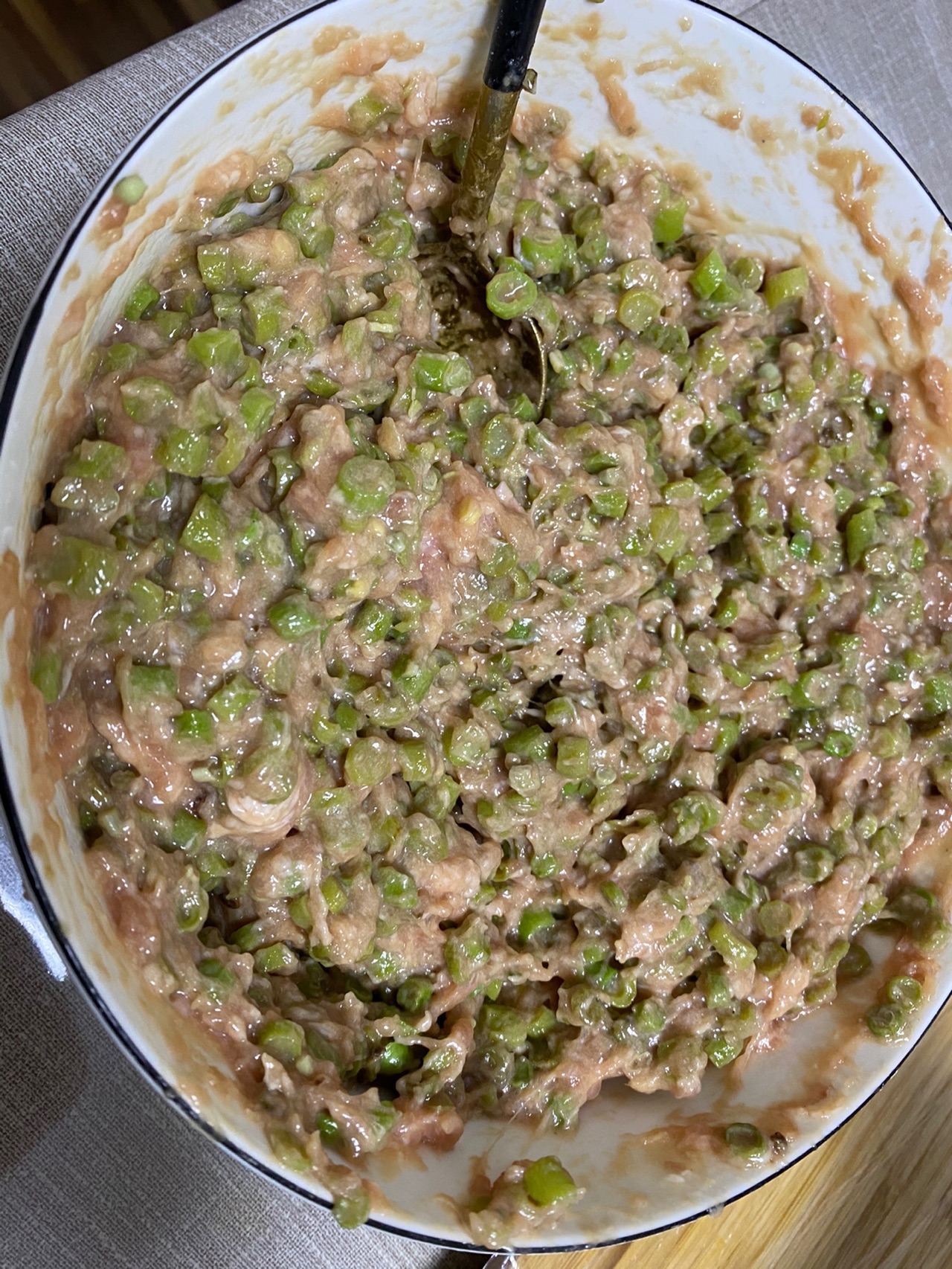 猪肉豆角水饺
