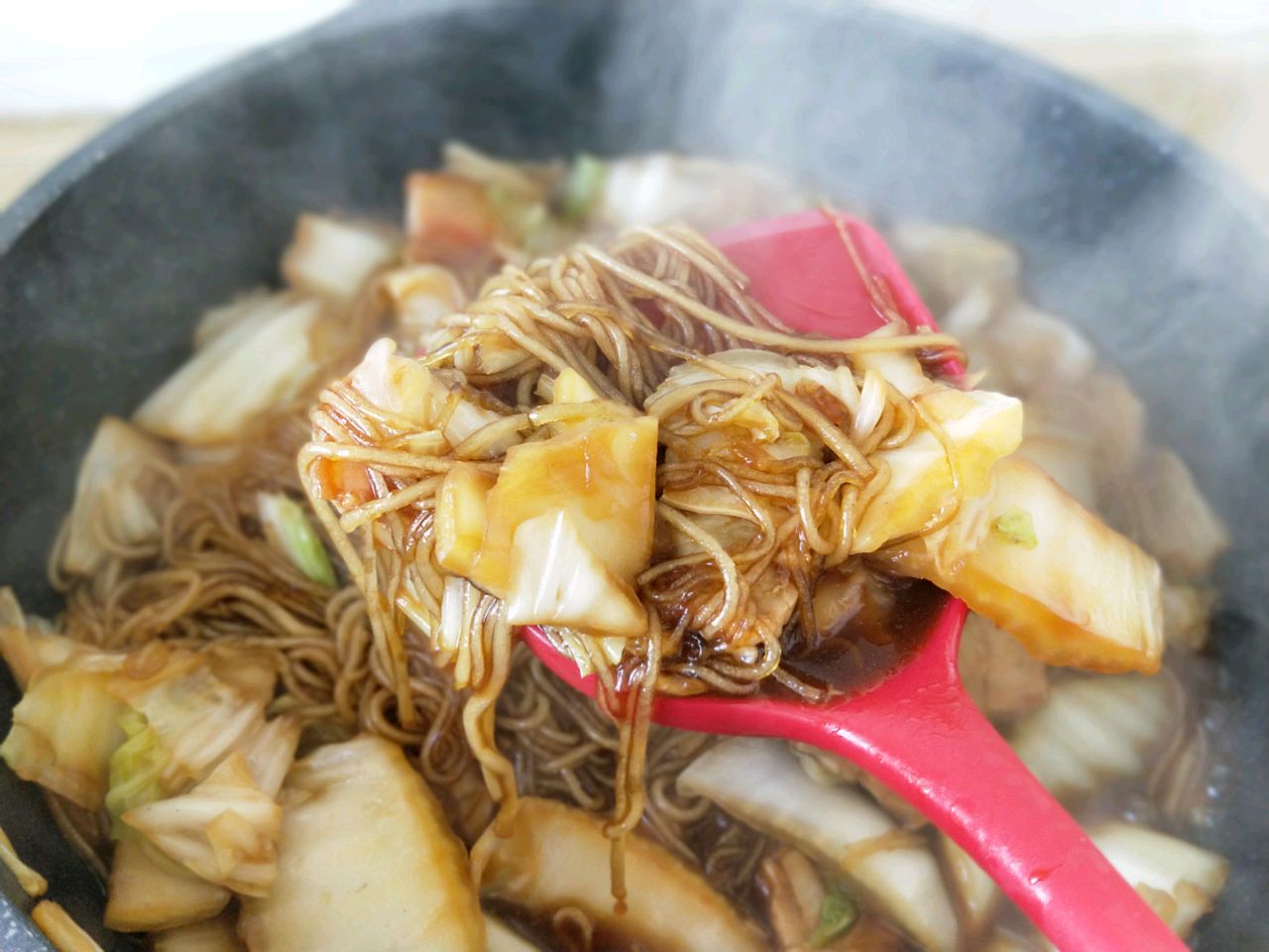 猪肉炖粉丝大白菜