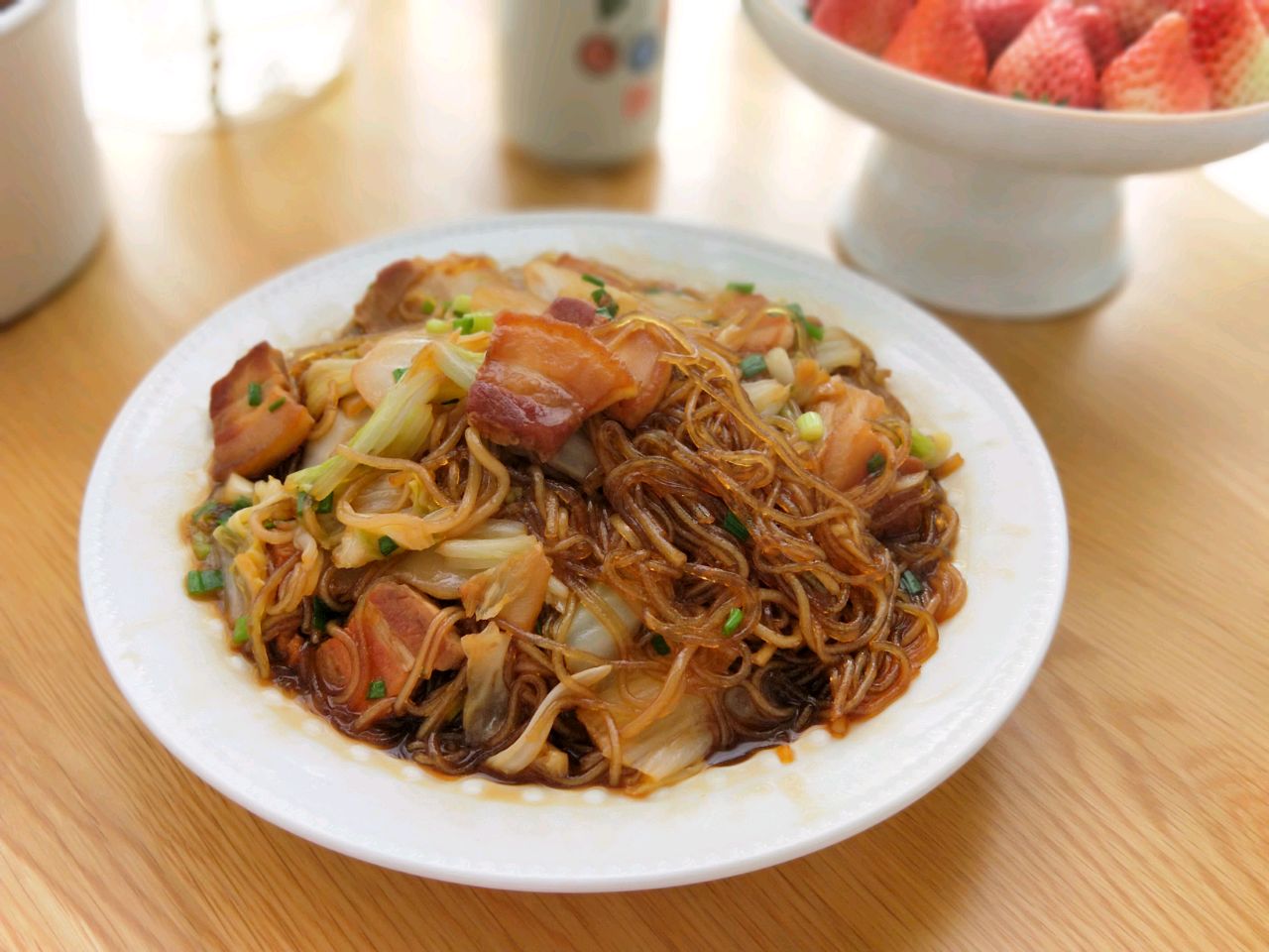 猪肉炖粉丝大白菜