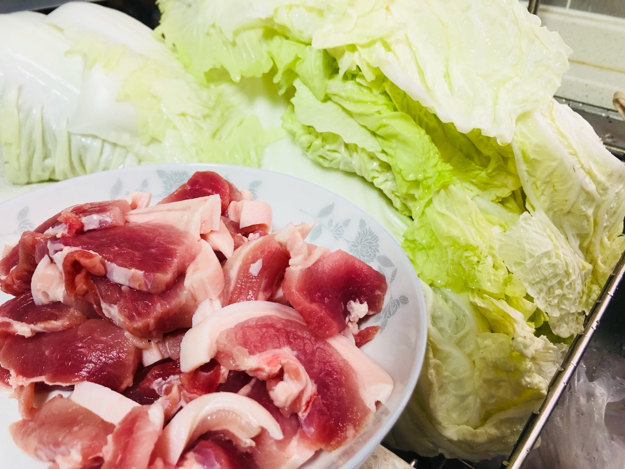 猪肉粉条炖白菜