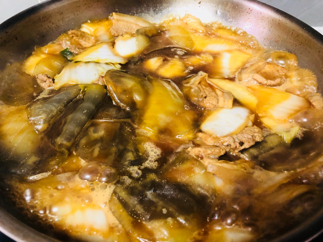 猪肉粉条炖白菜