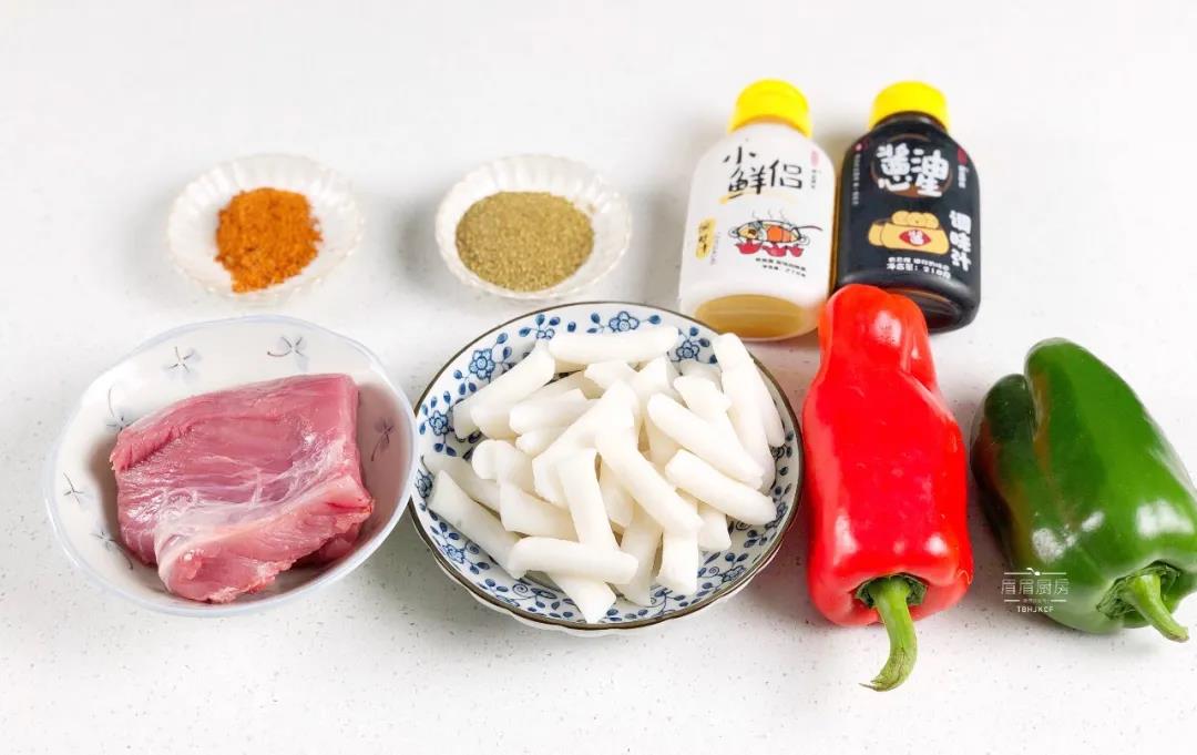 猪肉年糕串串