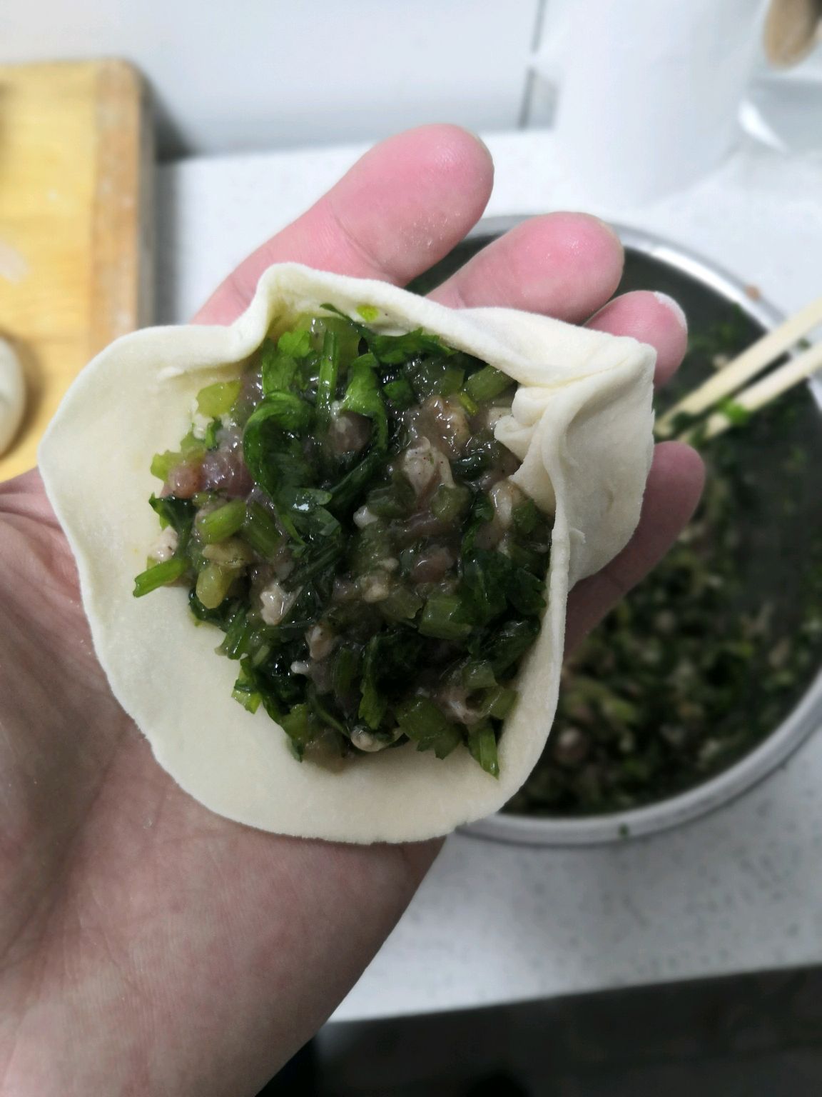 猪肉芹菜包子（全网最详细教程）