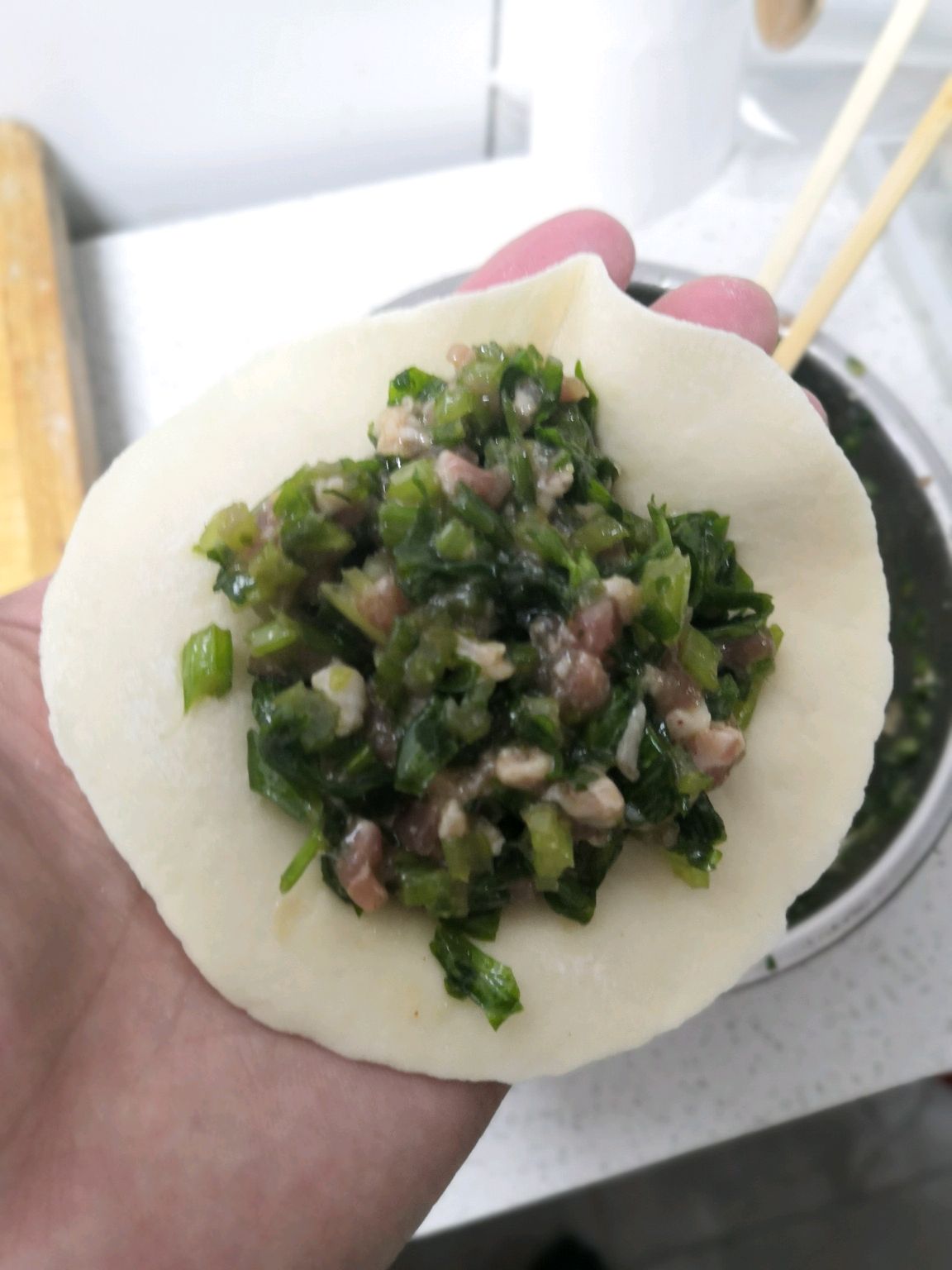 猪肉芹菜包子（全网最详细教程）