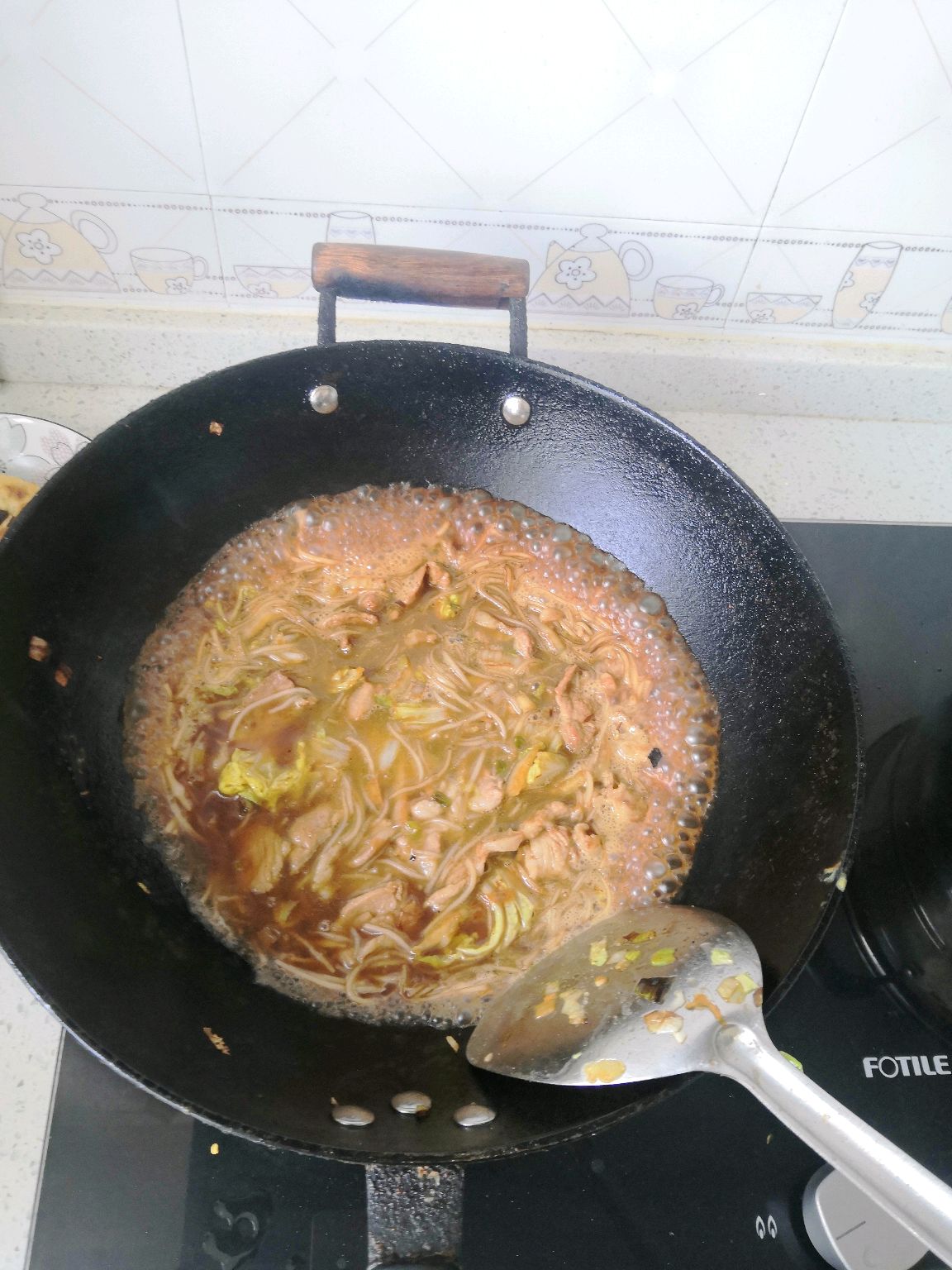 猪肉娃娃菜炖粉条