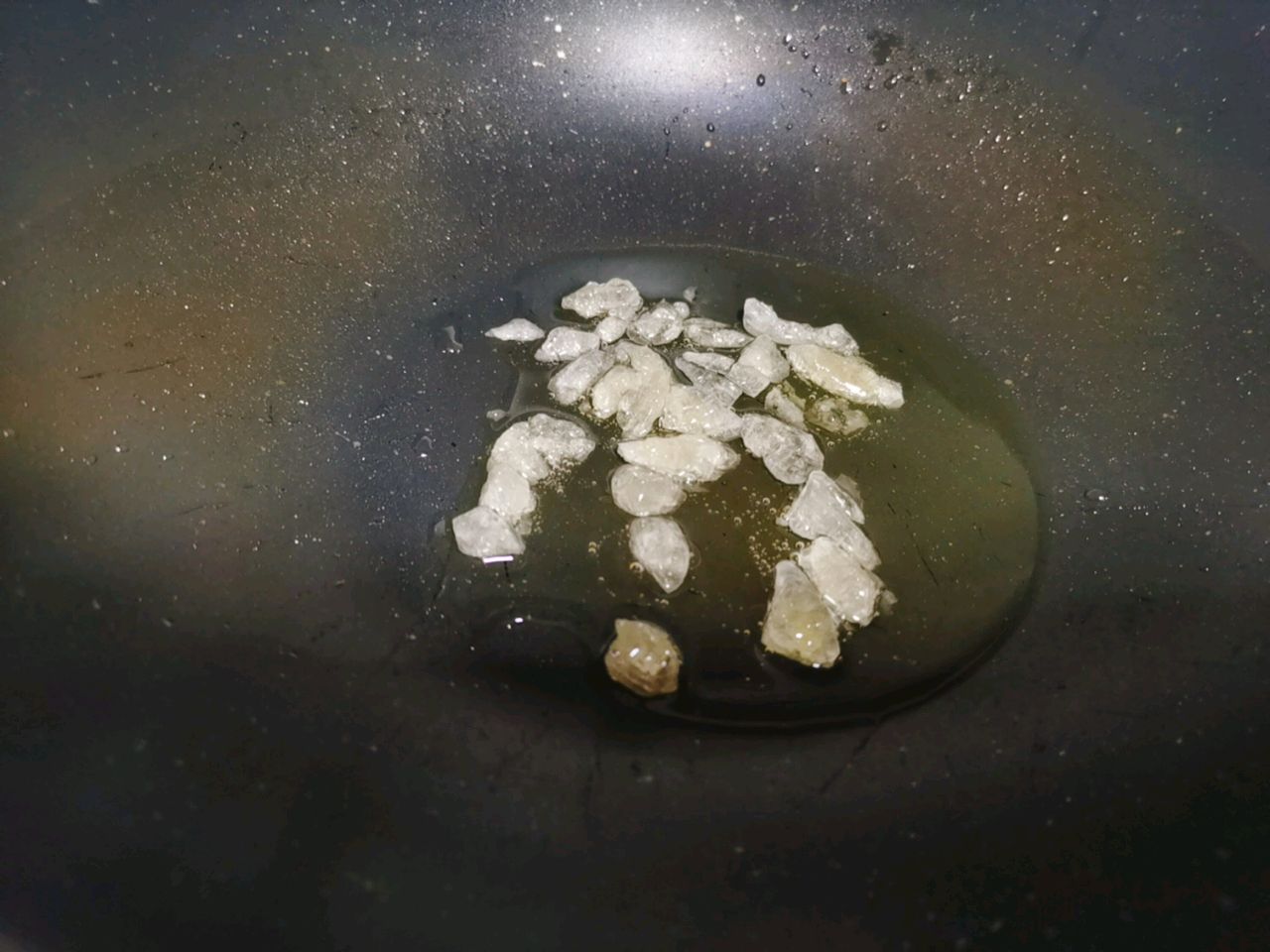 猪尾烧板栗