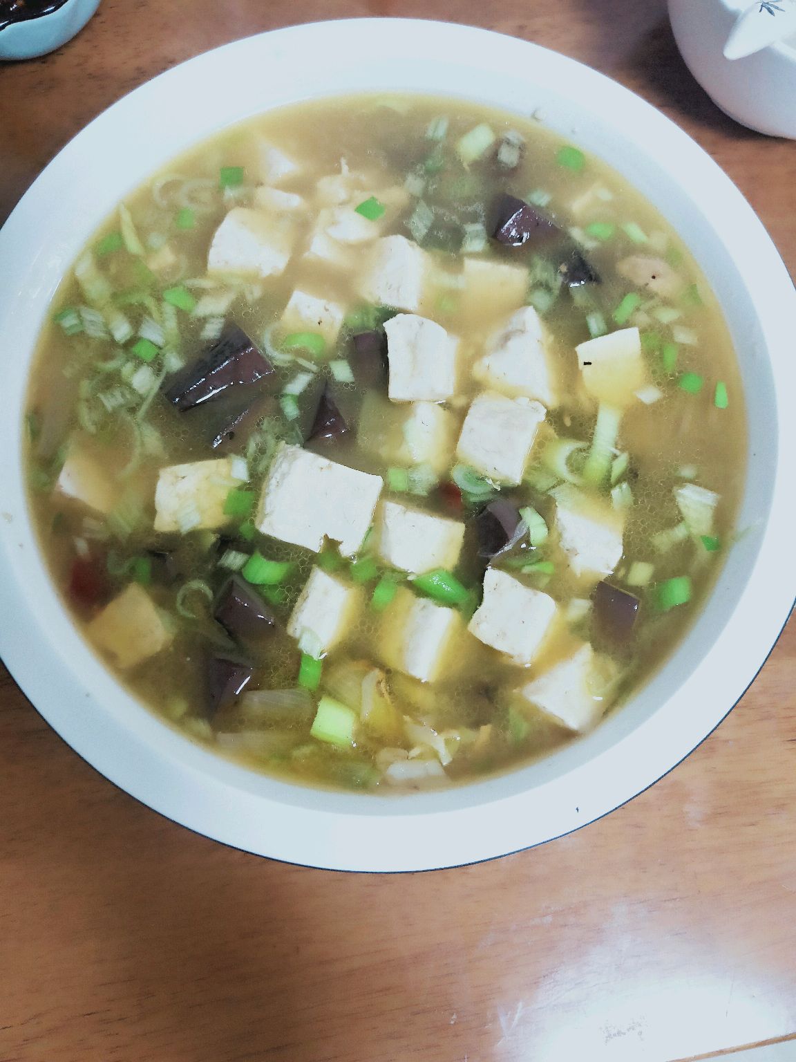 猪血炖豆腐