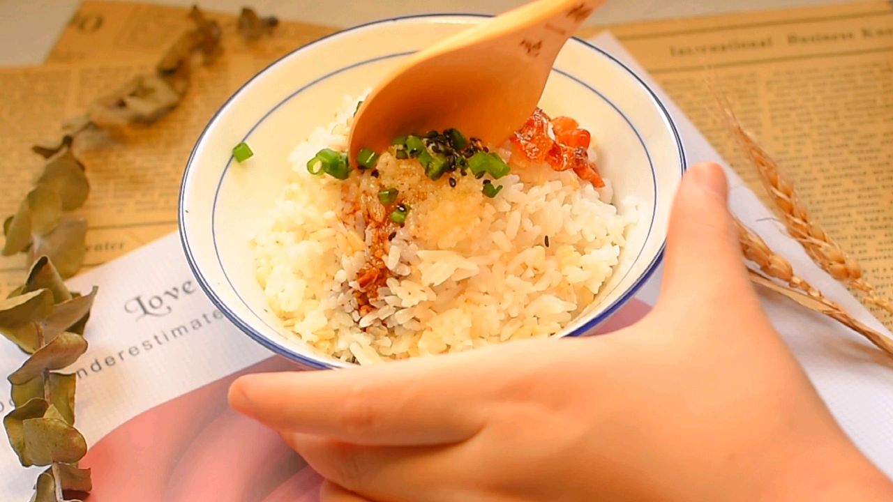 猪油拌饭