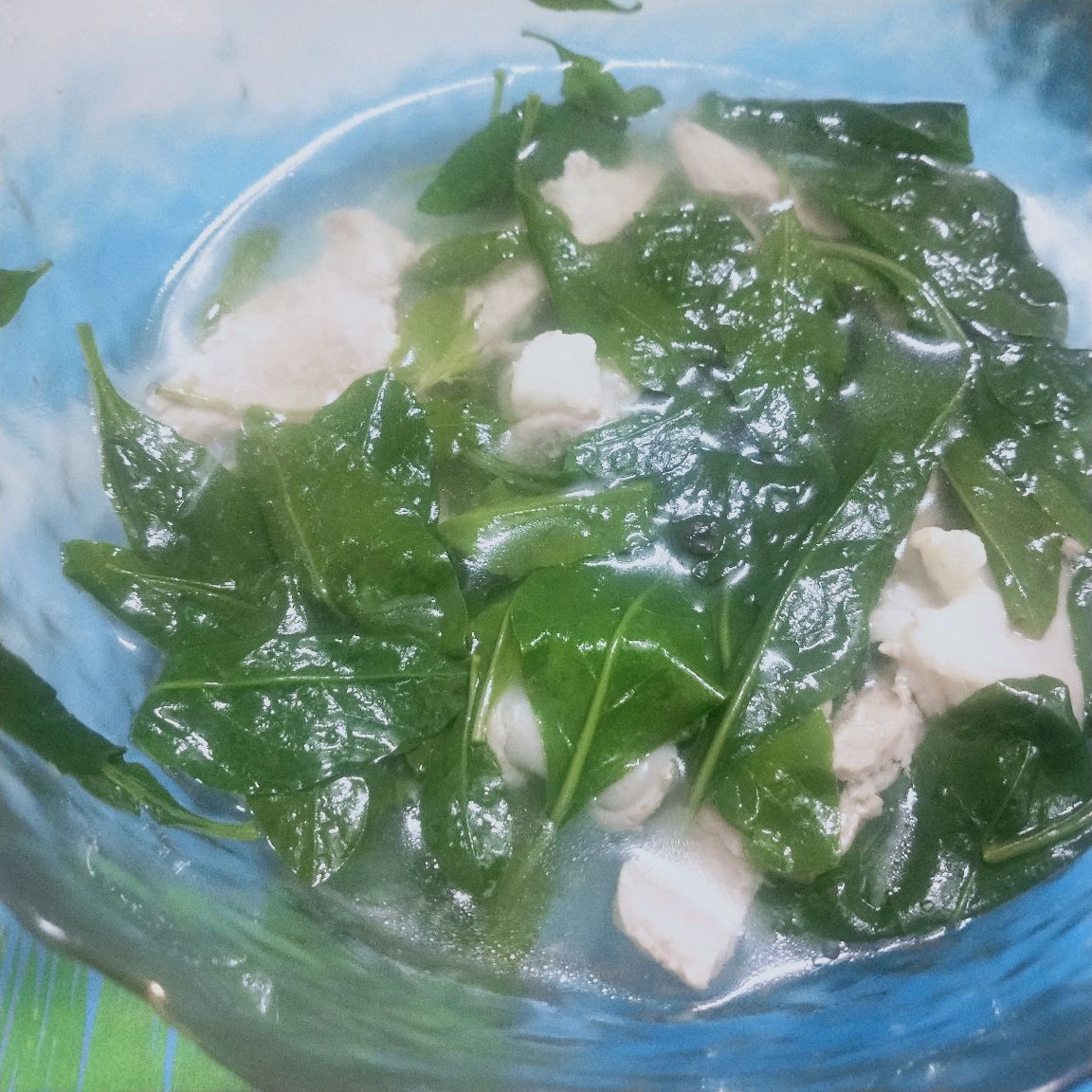 猪杂枸杞菜汤