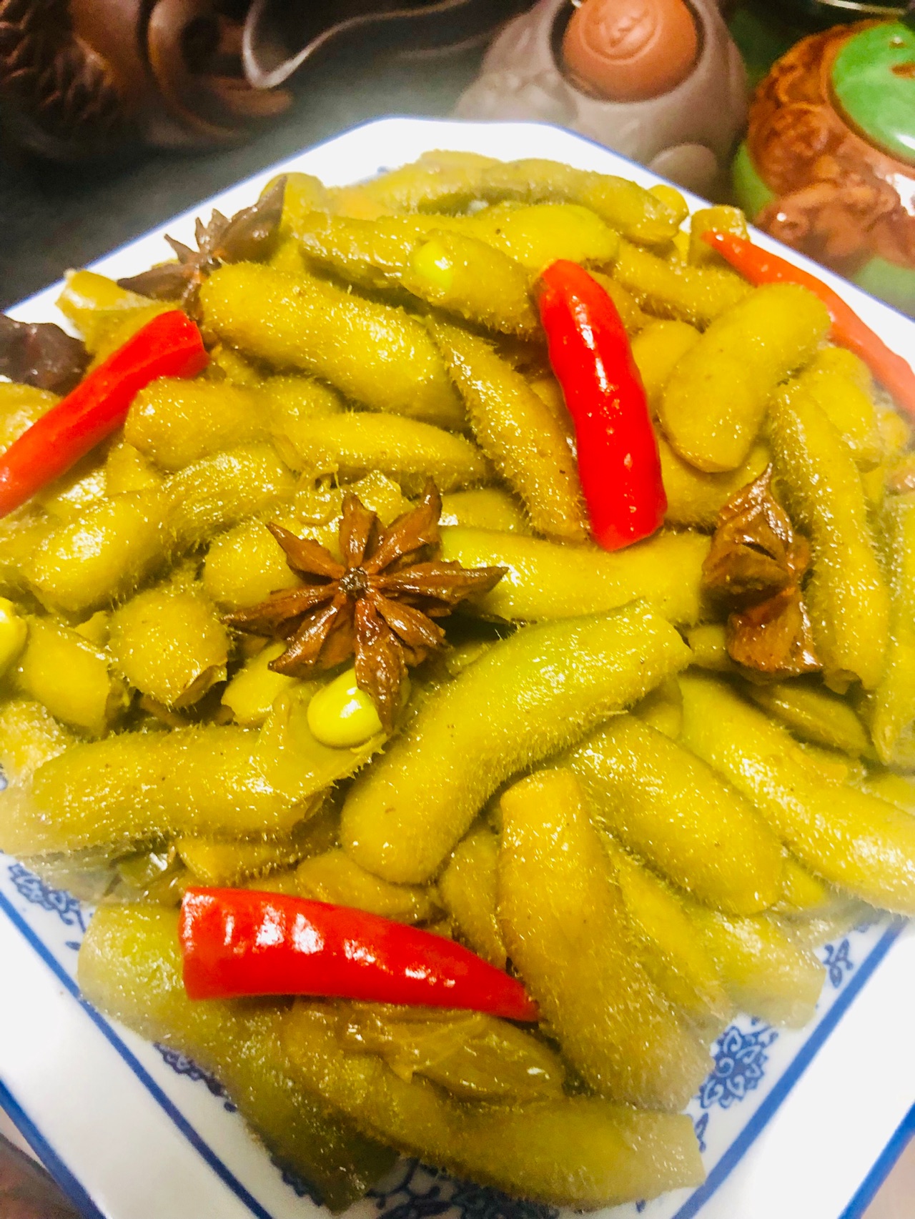 追剧必备卤毛豆