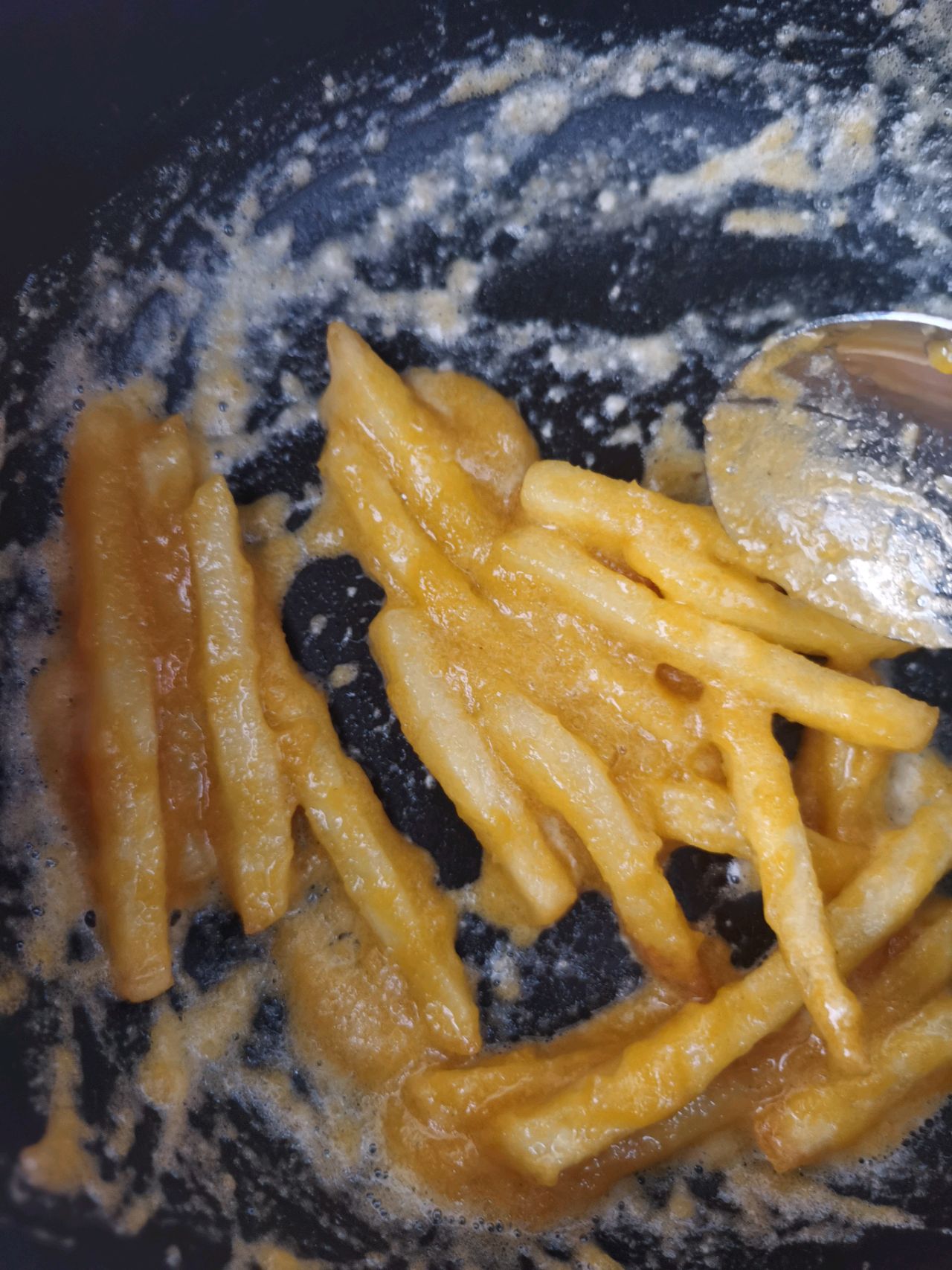 追剧零食咸蛋黄薯条