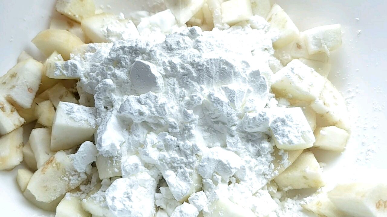 追剧零食 油炸椒盐茄子