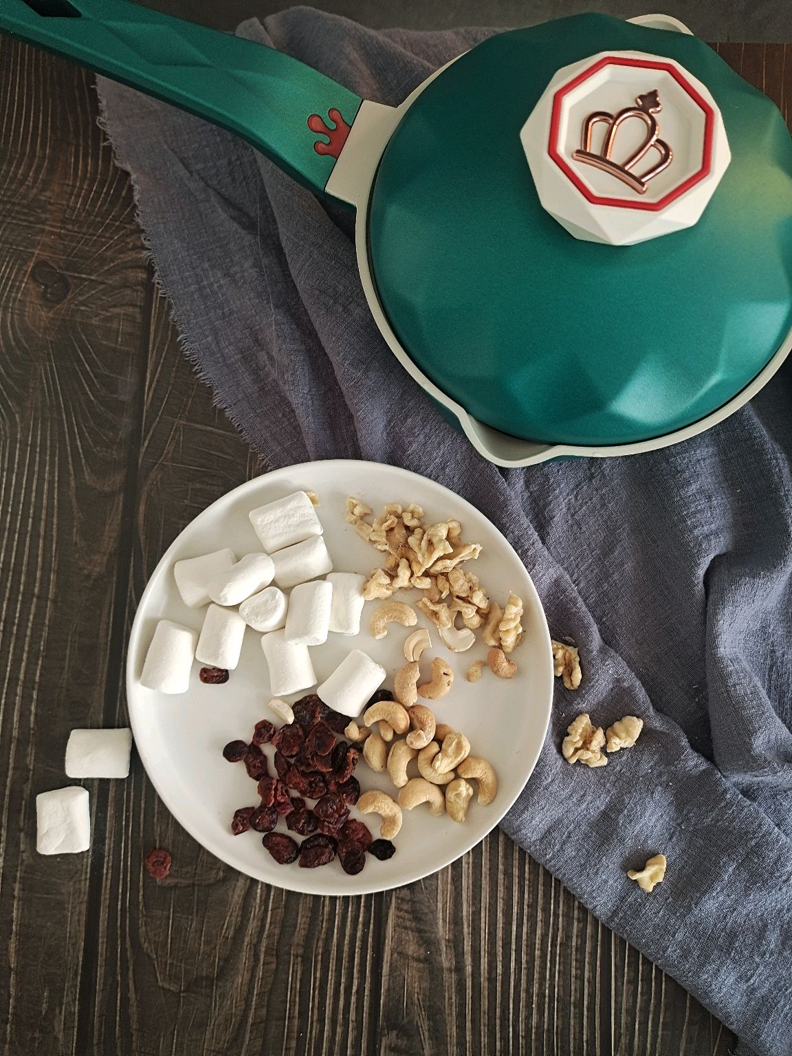 追剧小零食——低糖抹茶雪花酥