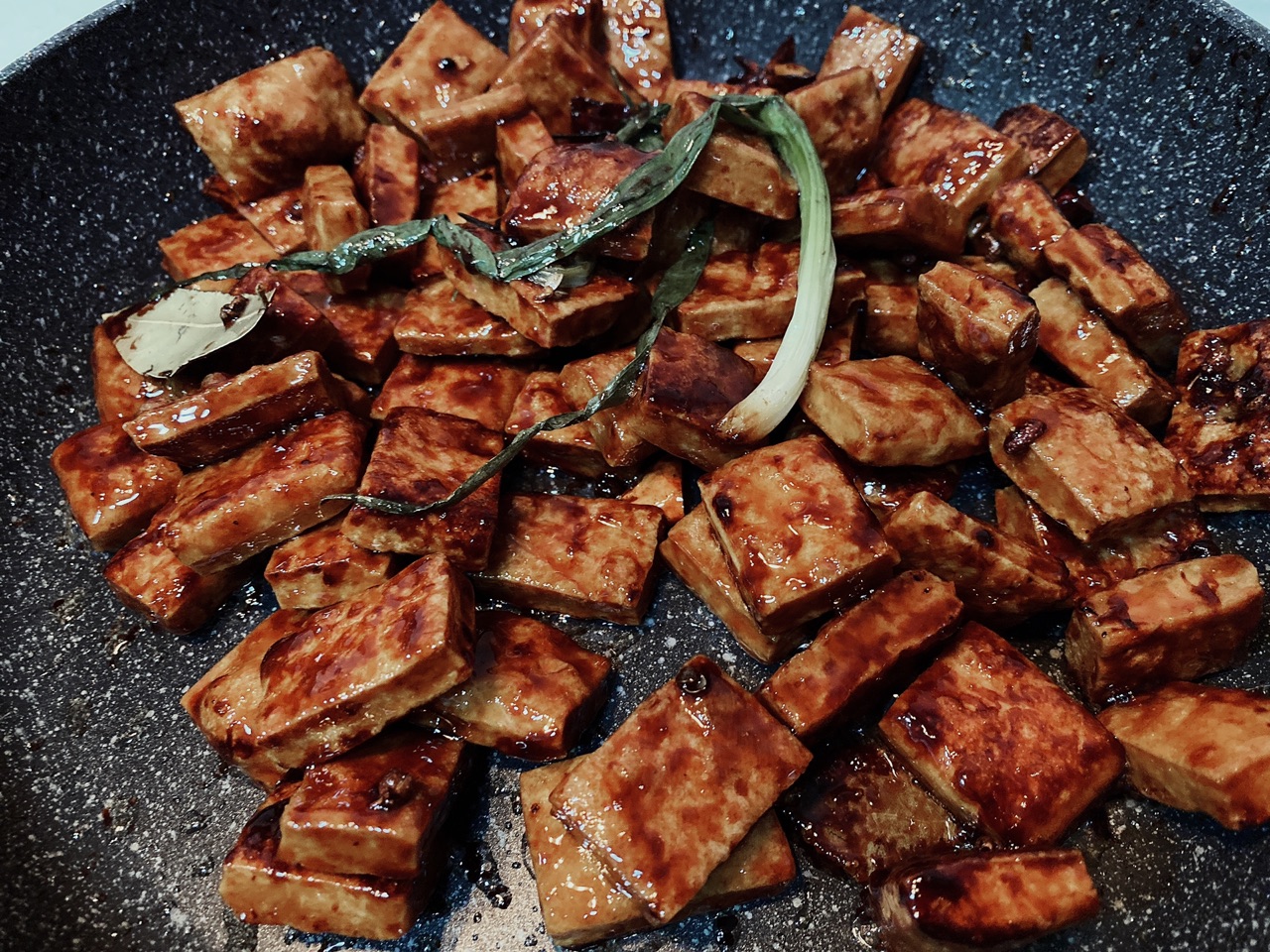 追剧小食之蜜汁豆干